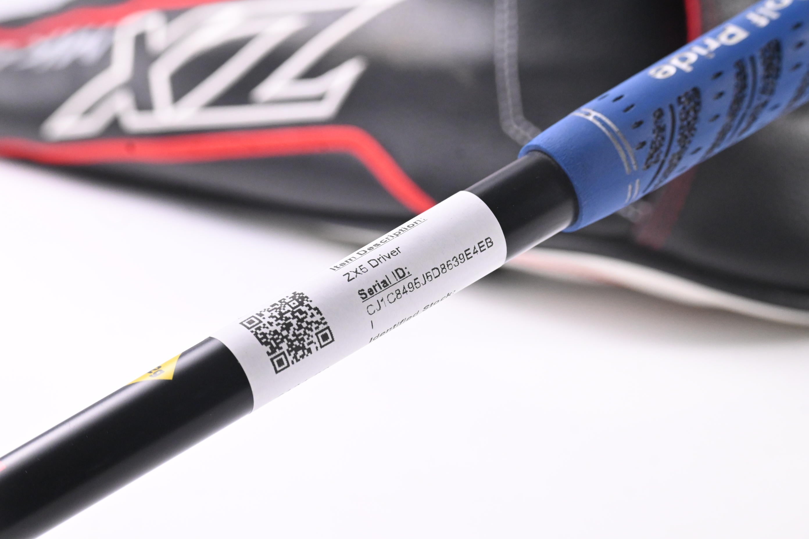 Srixon ZX5 Driver / 9.5 Degree / Stiff Flex Project X HZRDUS Red 62 Shaft