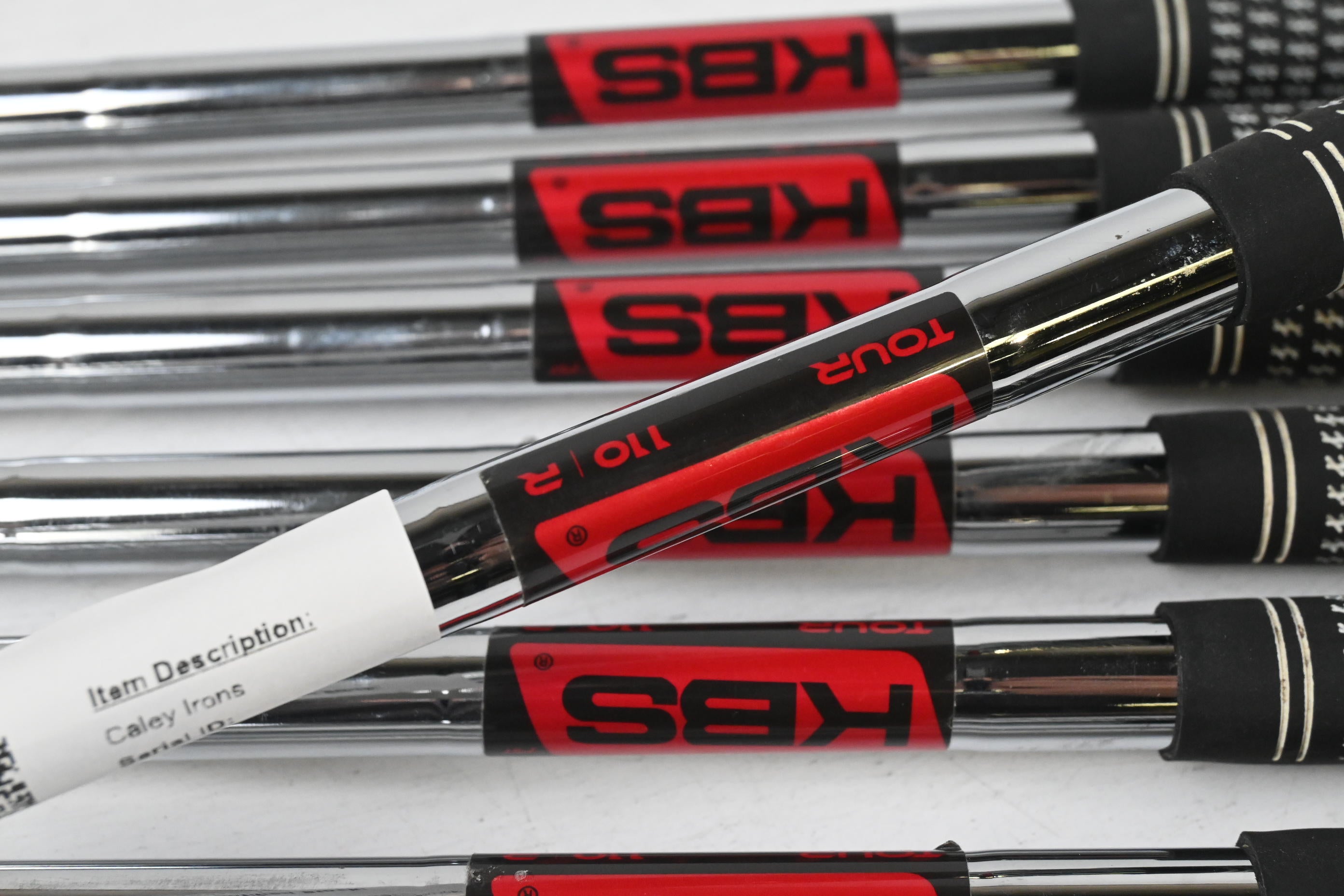 Caley Irons / 4-PW / Regular Flex KBS Tour 110 Shafts