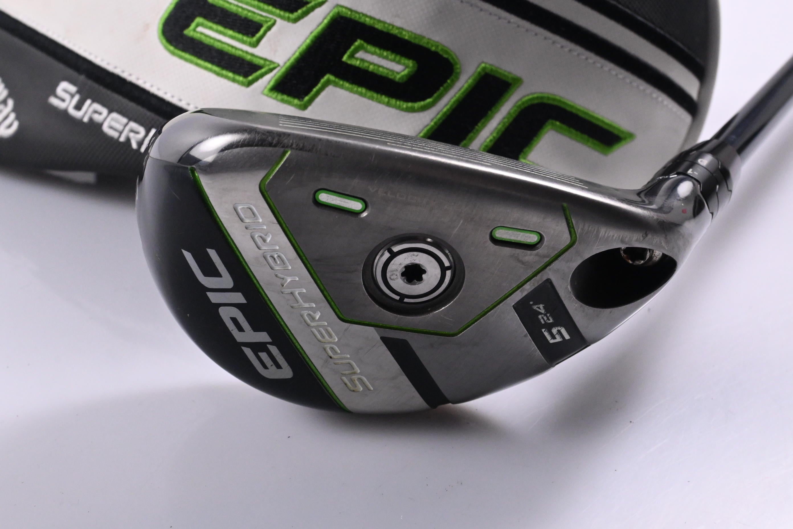 Tour Issue Callaway Epic Super #5 Hybrid / 24 Degree / Regular Flex UST Recoil