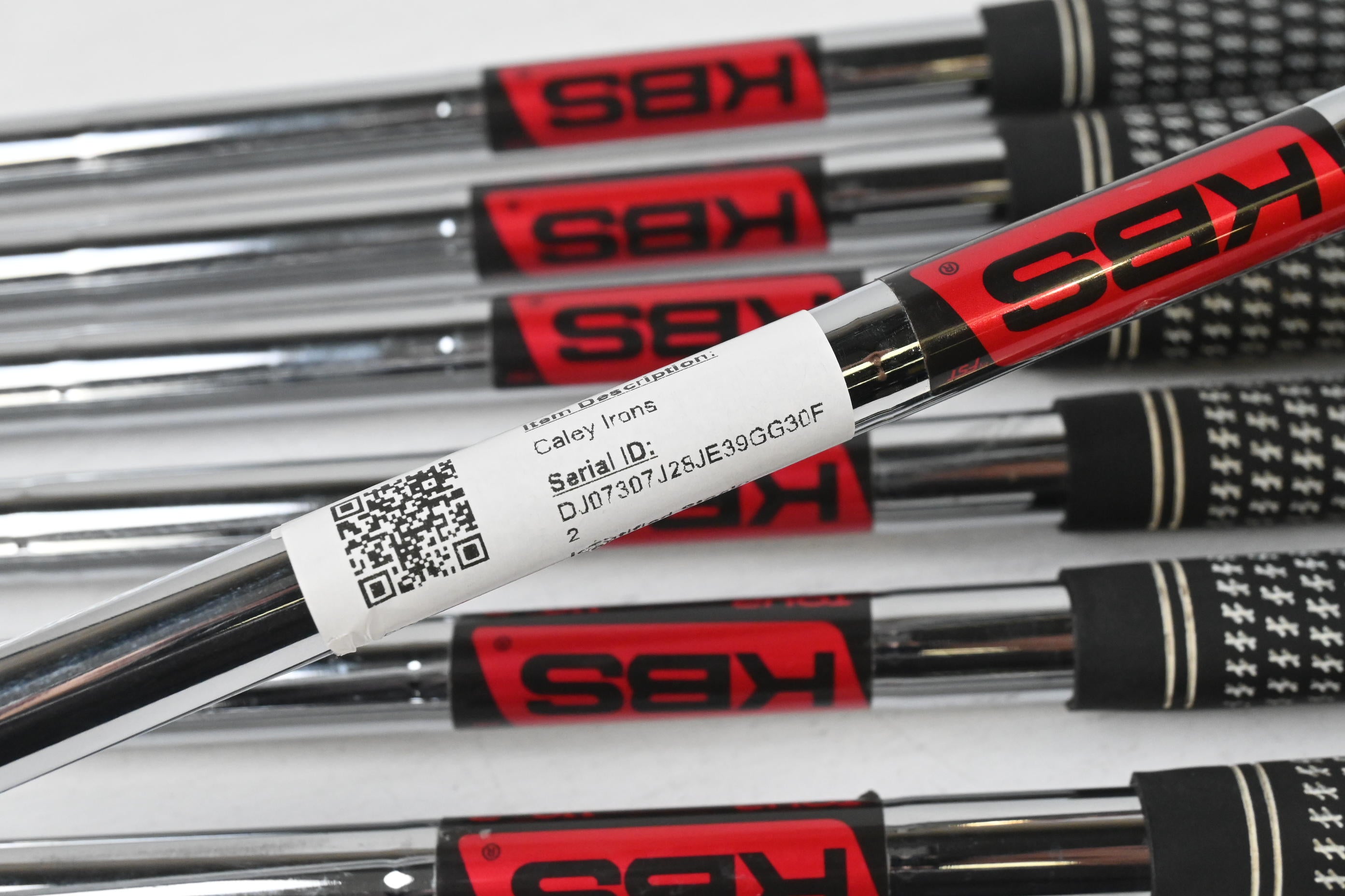 Caley Irons / 4-PW / Regular Flex KBS Tour 110 Shafts