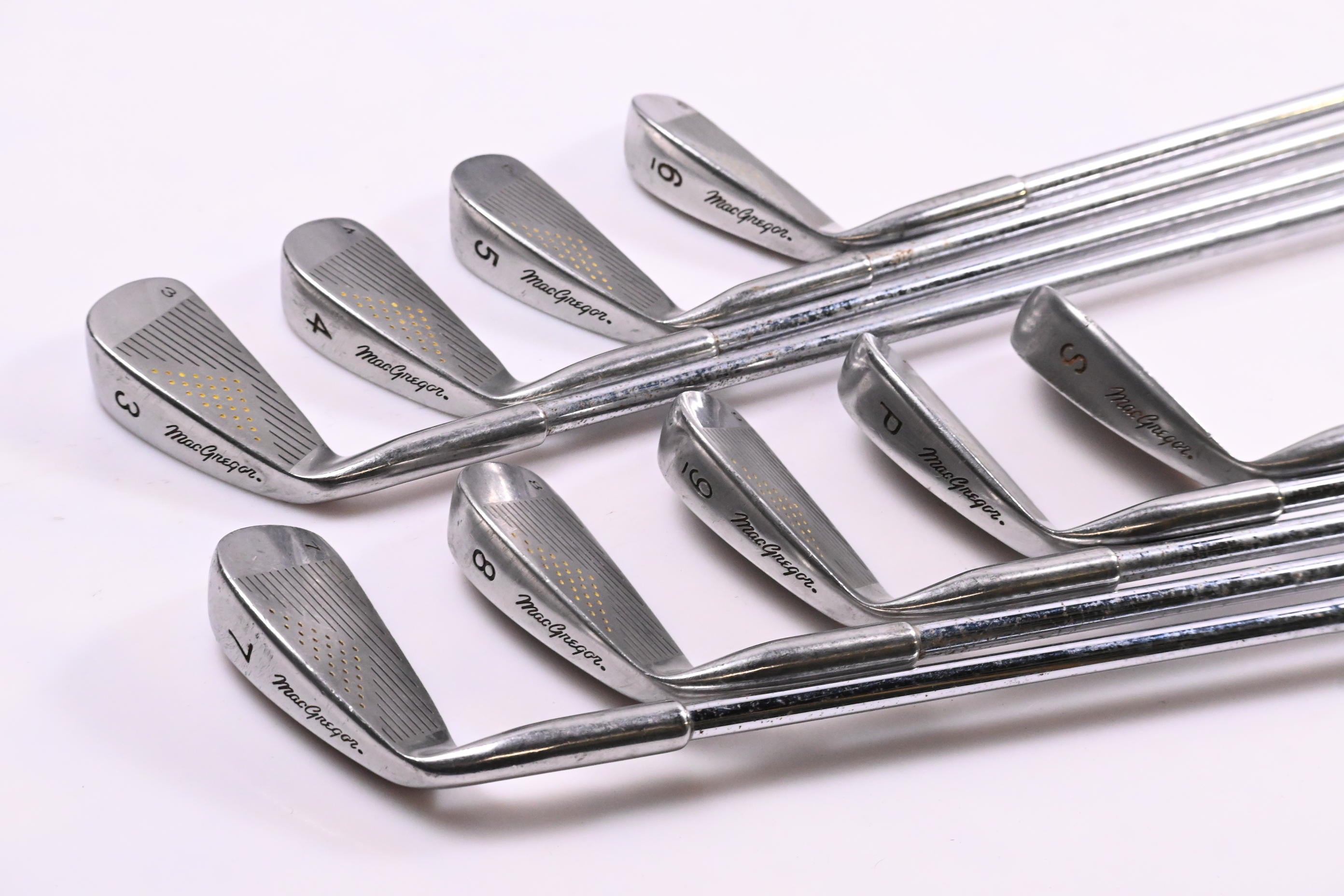 MacGregor DX Irons / 3-PW+SW / Regular Flex MacGregor Shafts