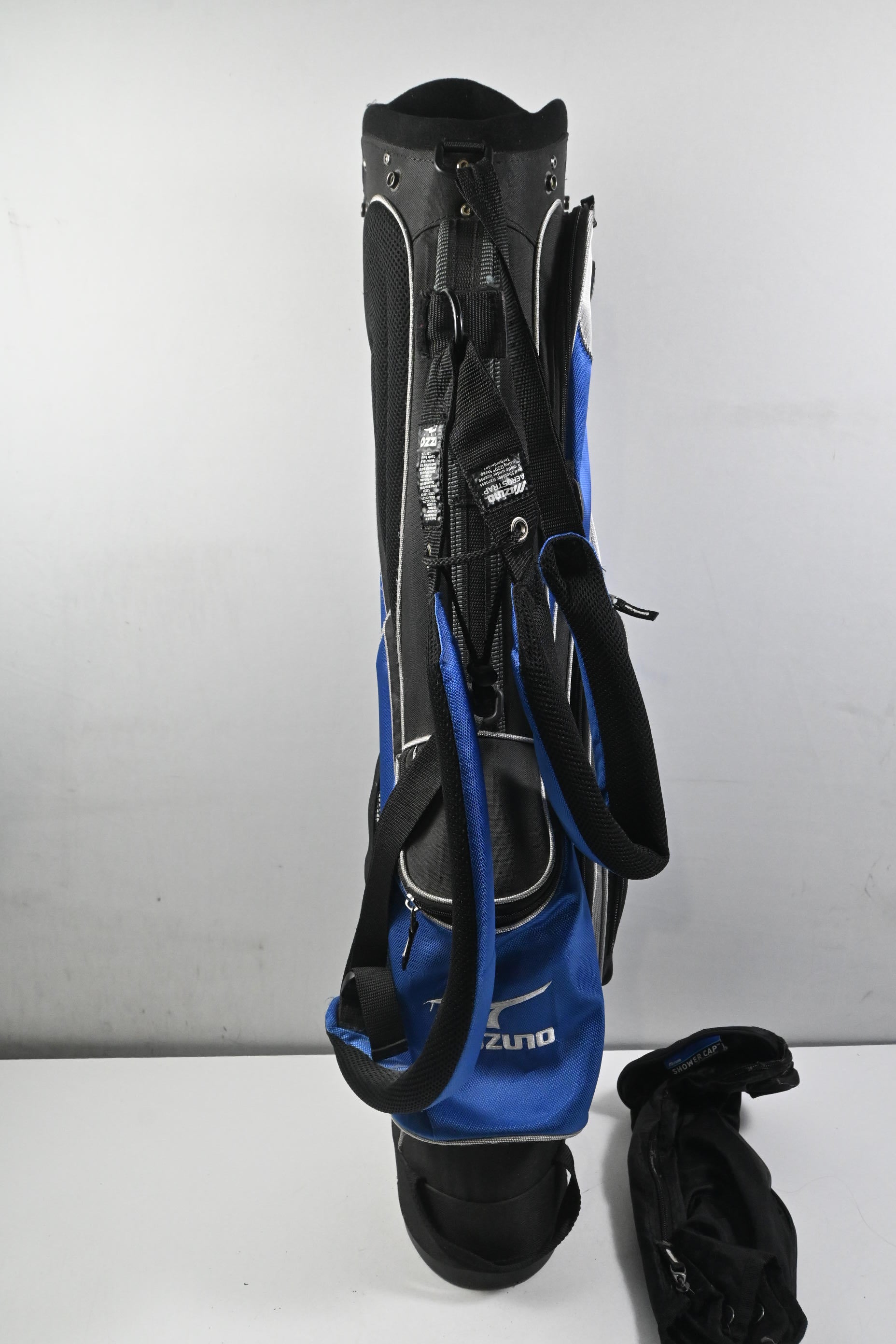 Mizuno Pencil Bag / 5-Way Divider / Blue & Black