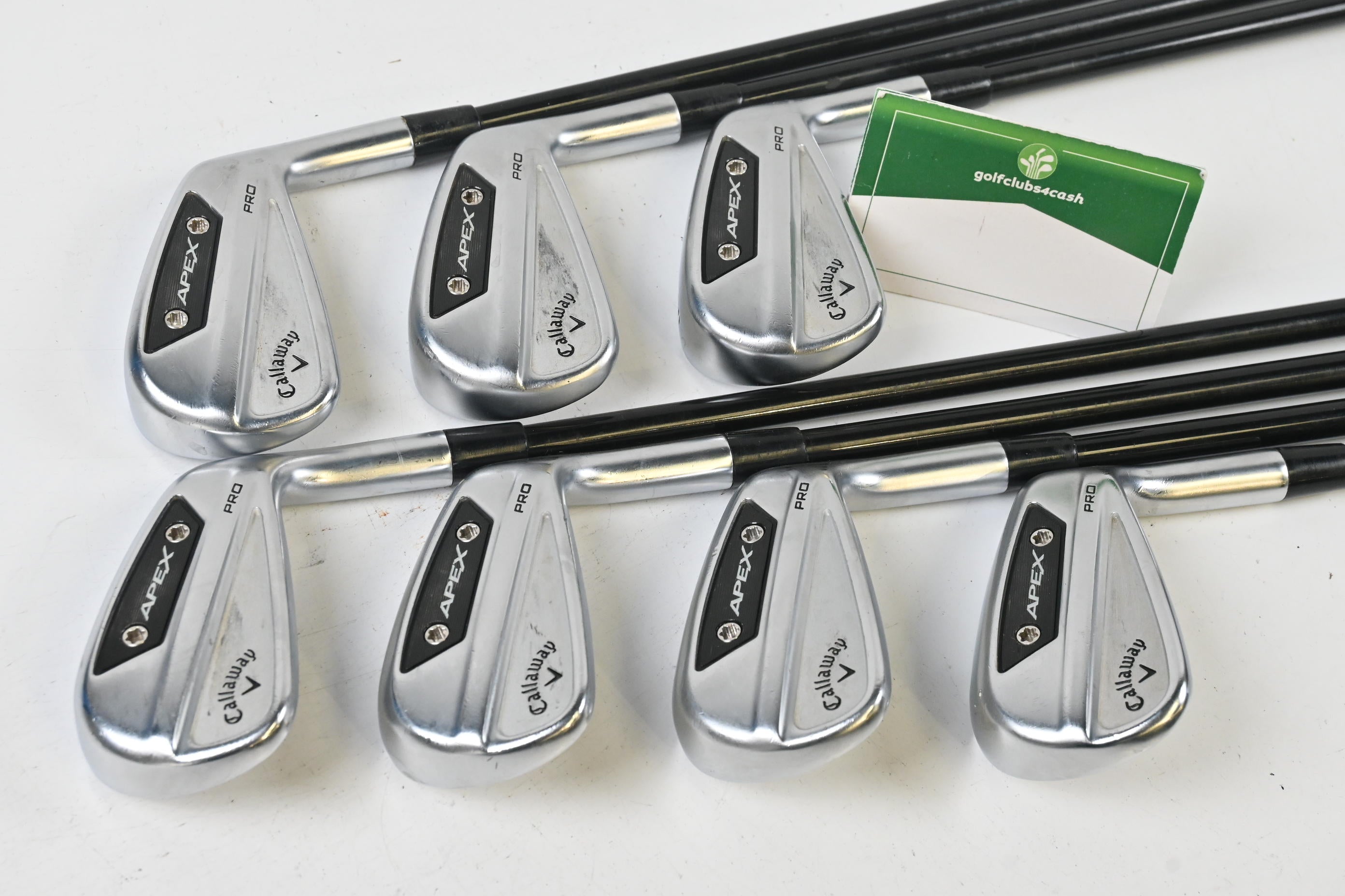 Callaway Apex Pro 24 Irons / 4-PW / Regular Flex MMT Black 85 Shafts