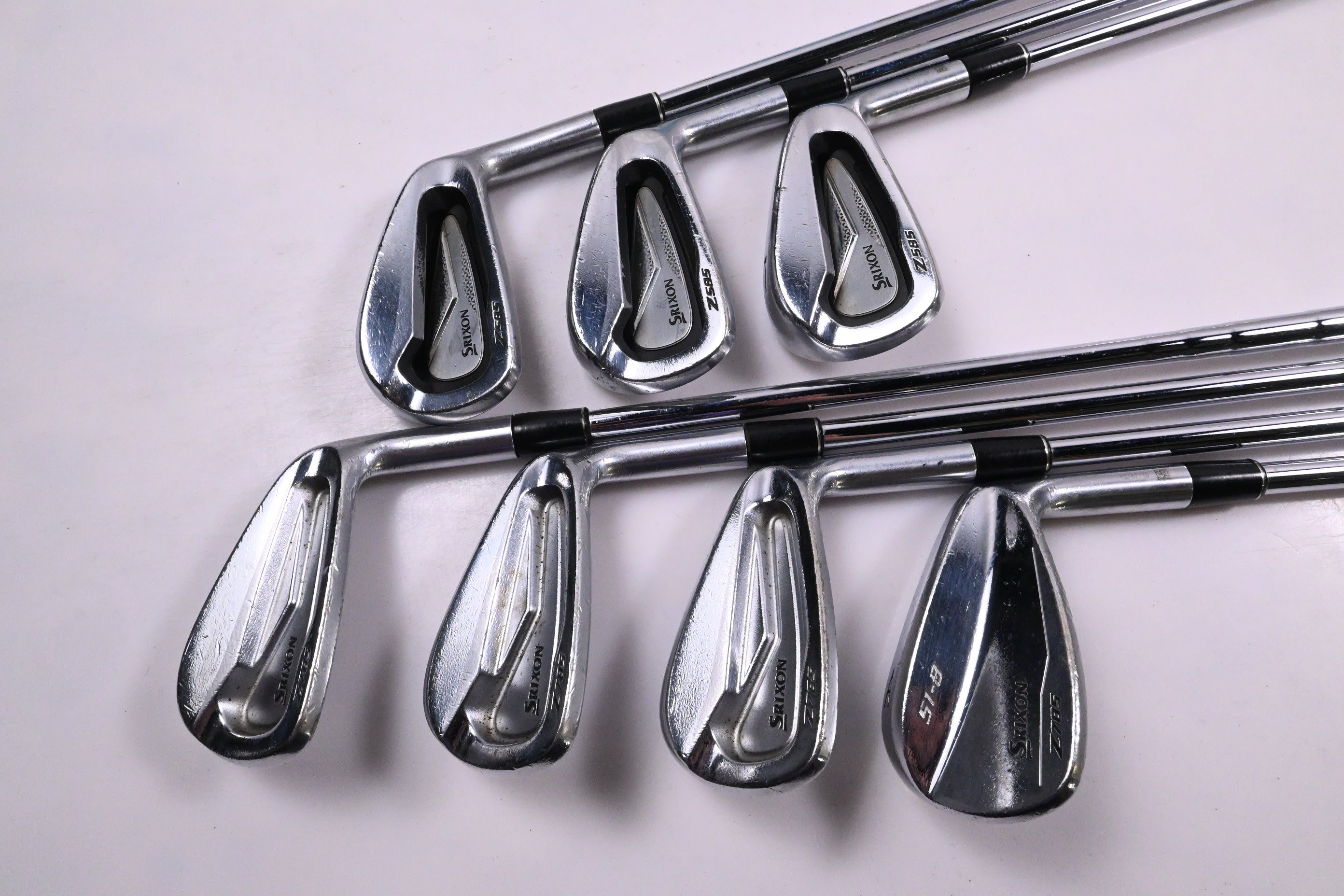 Srixon Z-585/Z-785 Irons / 5-PW+GW / Stiff Flex XP 95 S300 Shafts