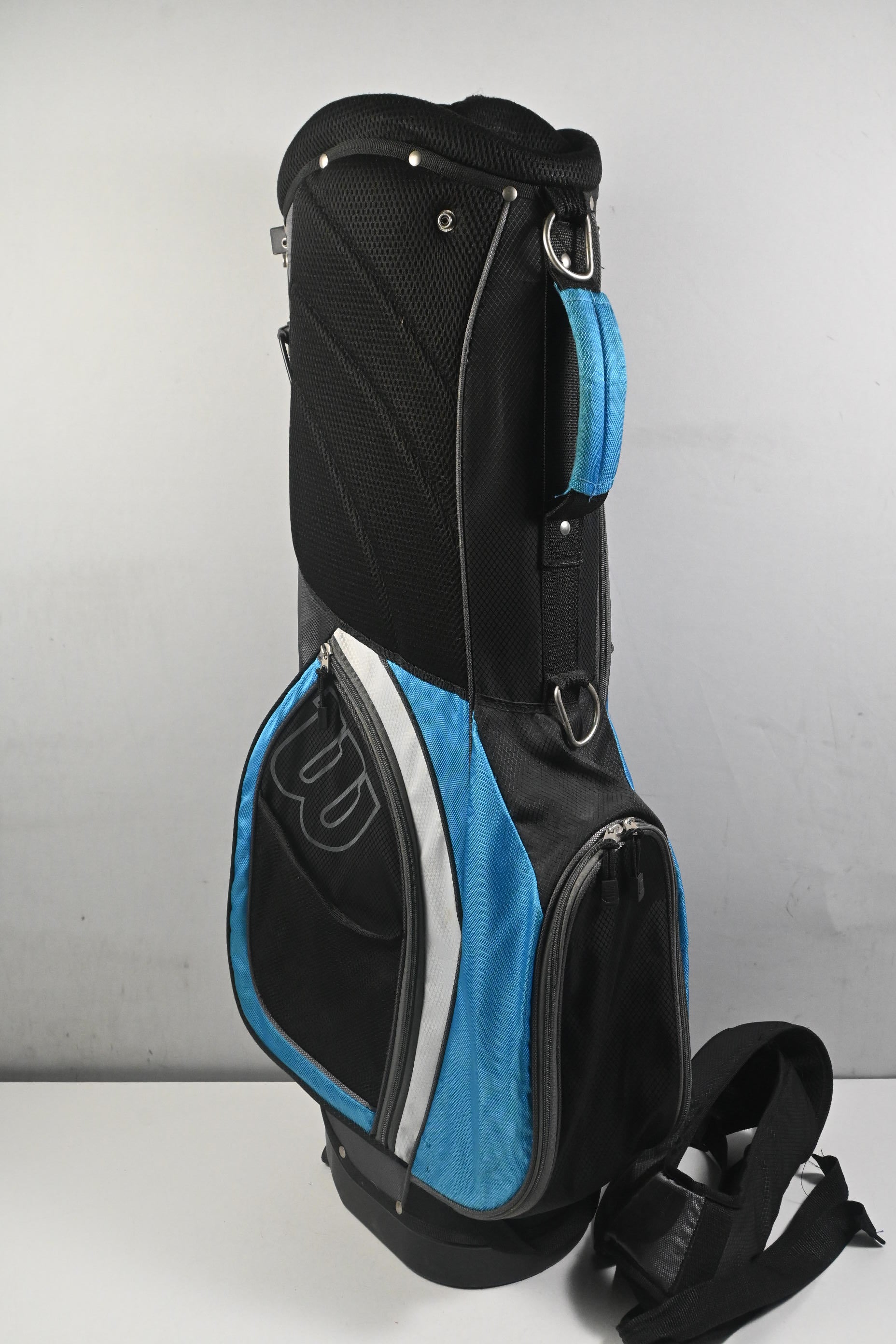 Wilson Stand Bag / 7-Way Divider / Black, Blue & Grey