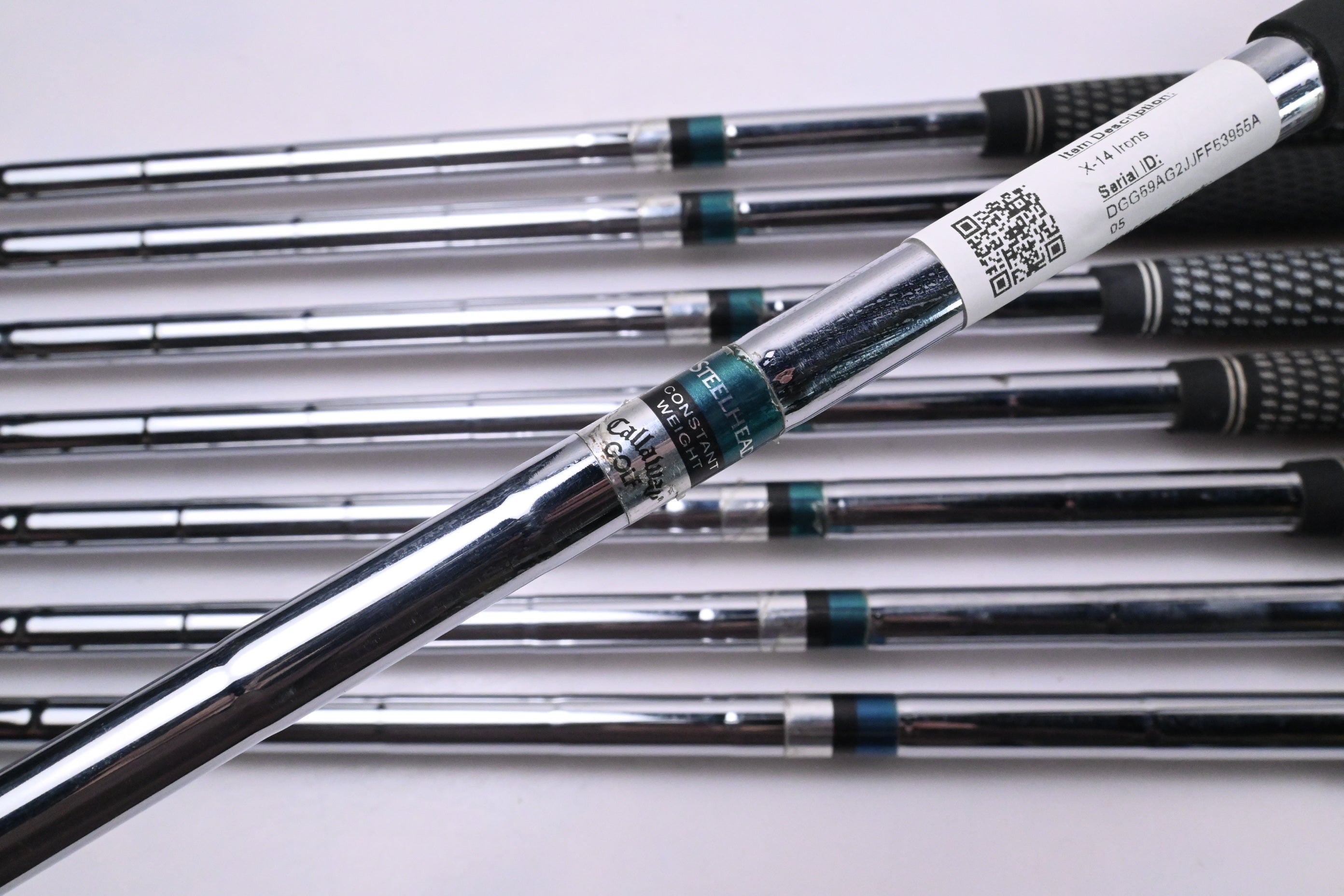 Callaway X-14 Irons / 3-9i+SW / Regular Flex Callaway Steelhead Shafts
