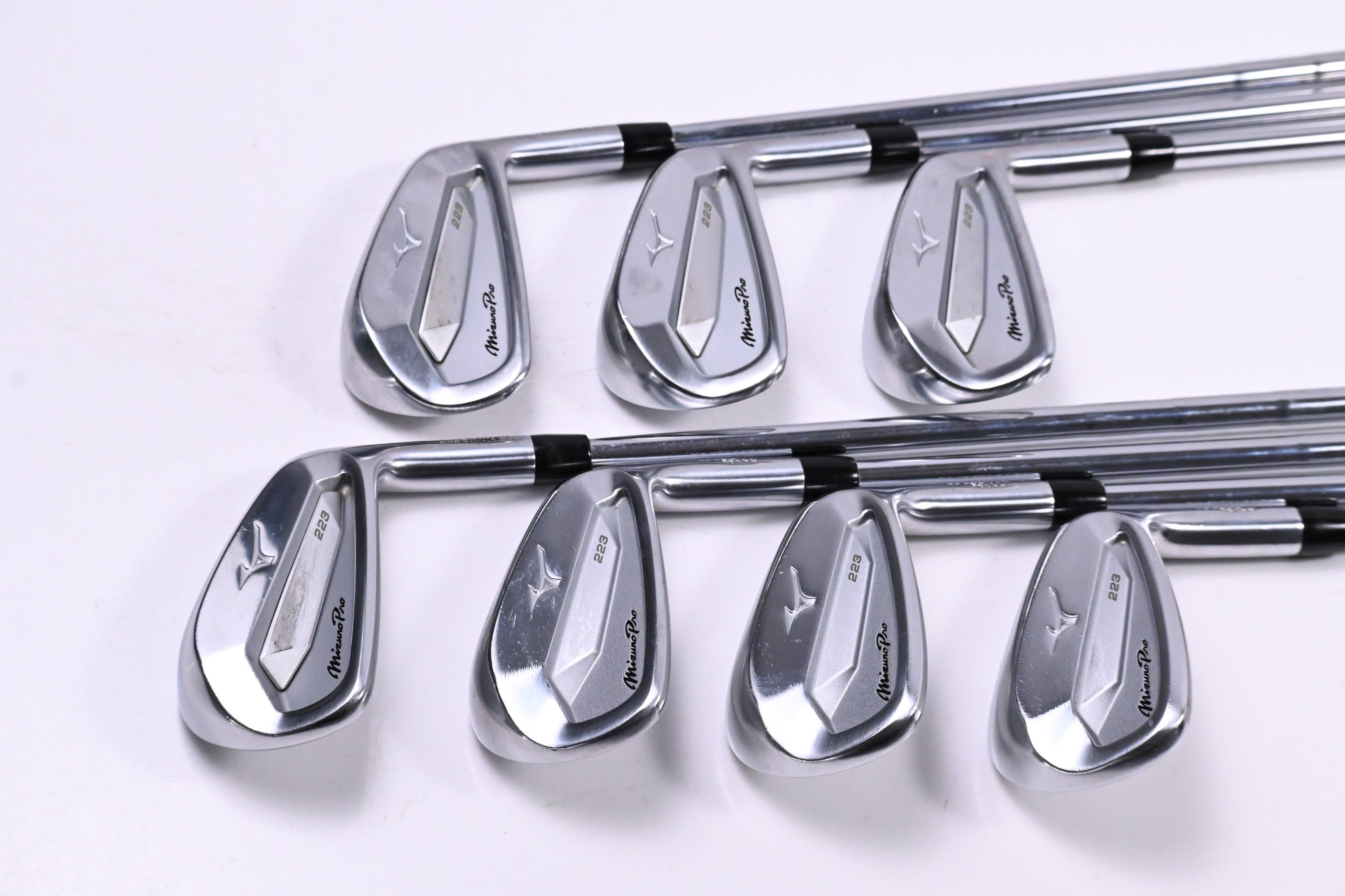 Mizuno Pro 223 Irons / 4-PW / Regular Flex KBS Tour 110 Shafts