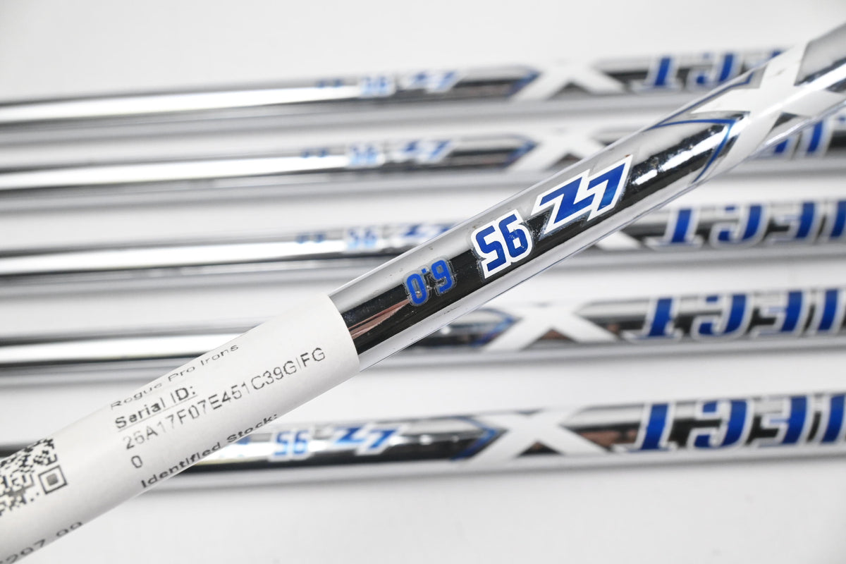 Callaway Rogue Pro Irons / 5-PW / Stiff Flex Project X LZ 95 Shafts