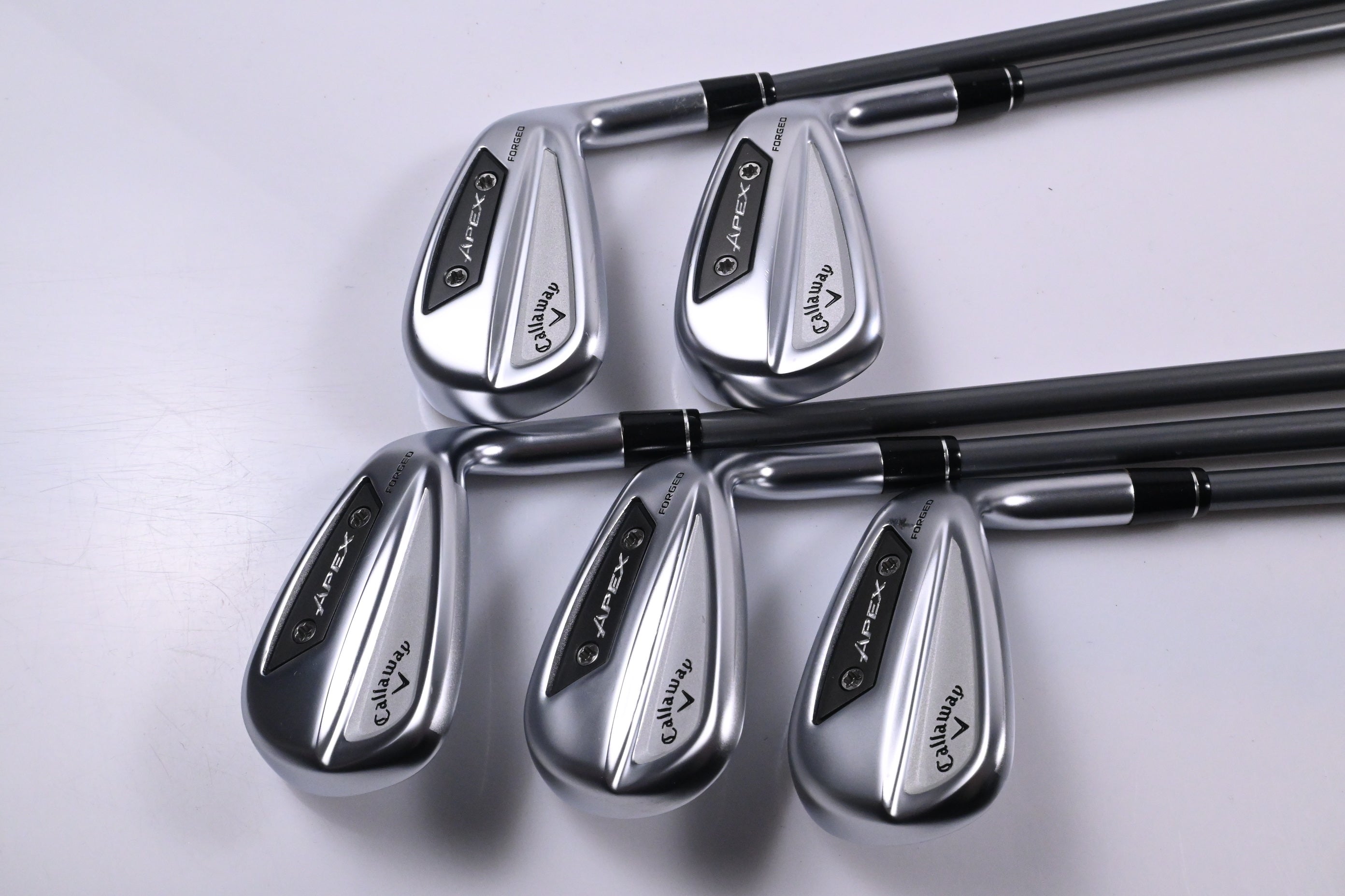 Callaway Apex Ai300 Irons / 7-PW+GW / Regular Flex Denali Charcoal 65 Shaft