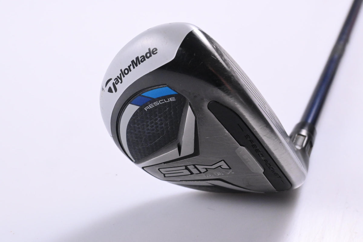 Taylormade SIM Max #4 Hybrid / 22 Degree / Senior Flex Ventus Blue 5 Shaft