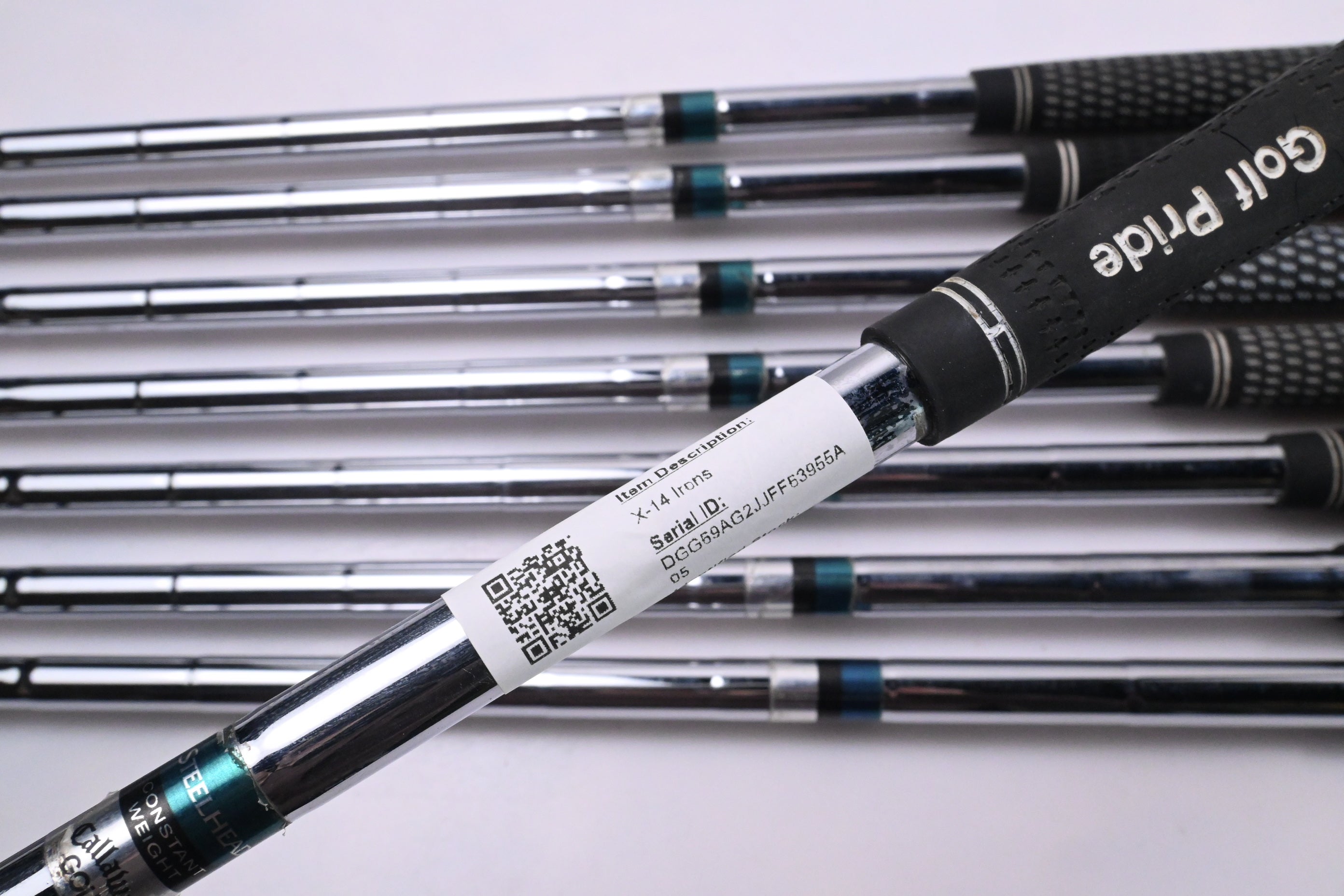 Callaway X-14 Irons / 3-9i+SW / Regular Flex Callaway Steelhead Shafts