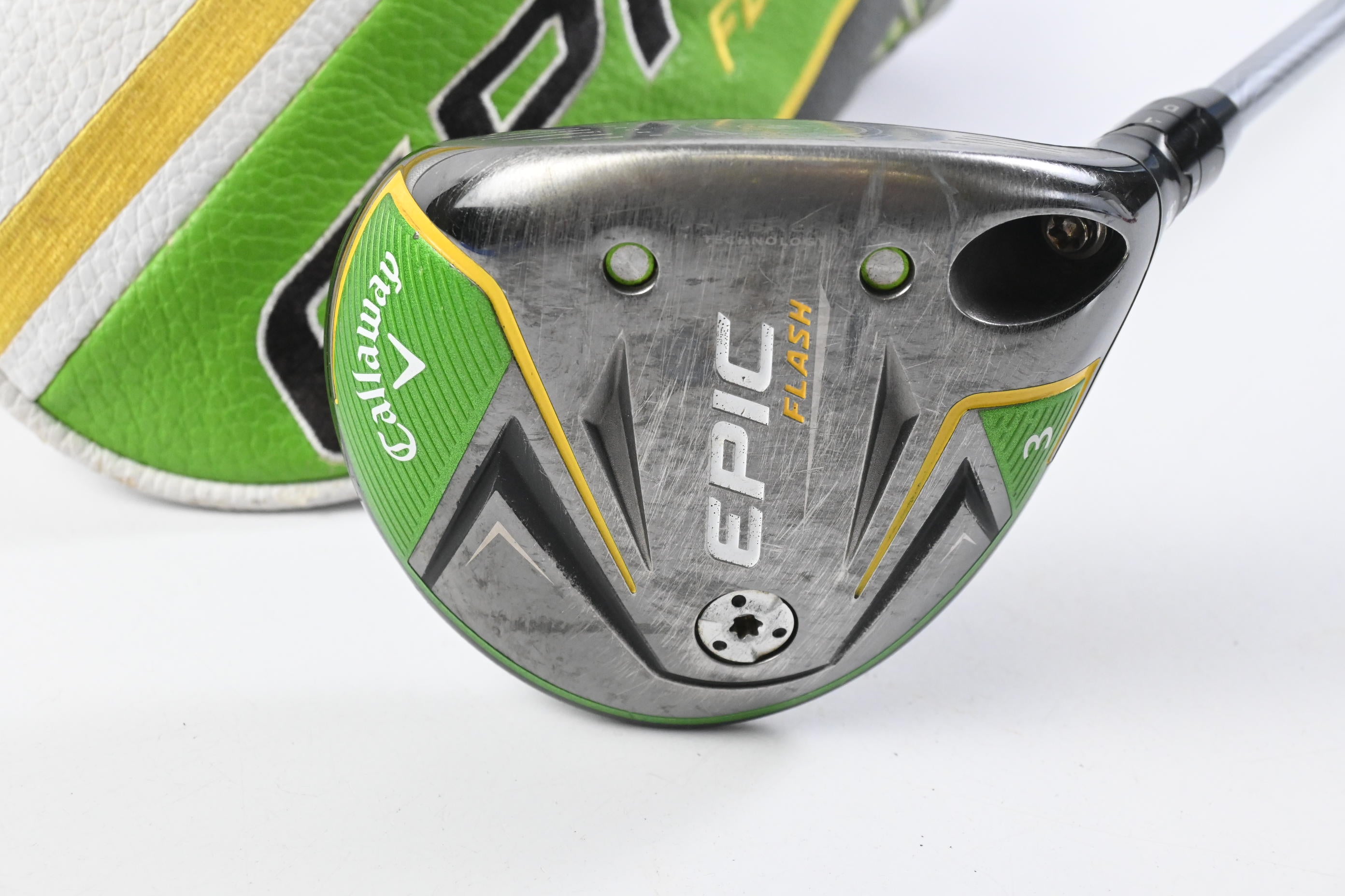 Callaway Epic Flash #3 Wood / 15 Degree / Senior Flex EvenFlow Green 55 Shaft
