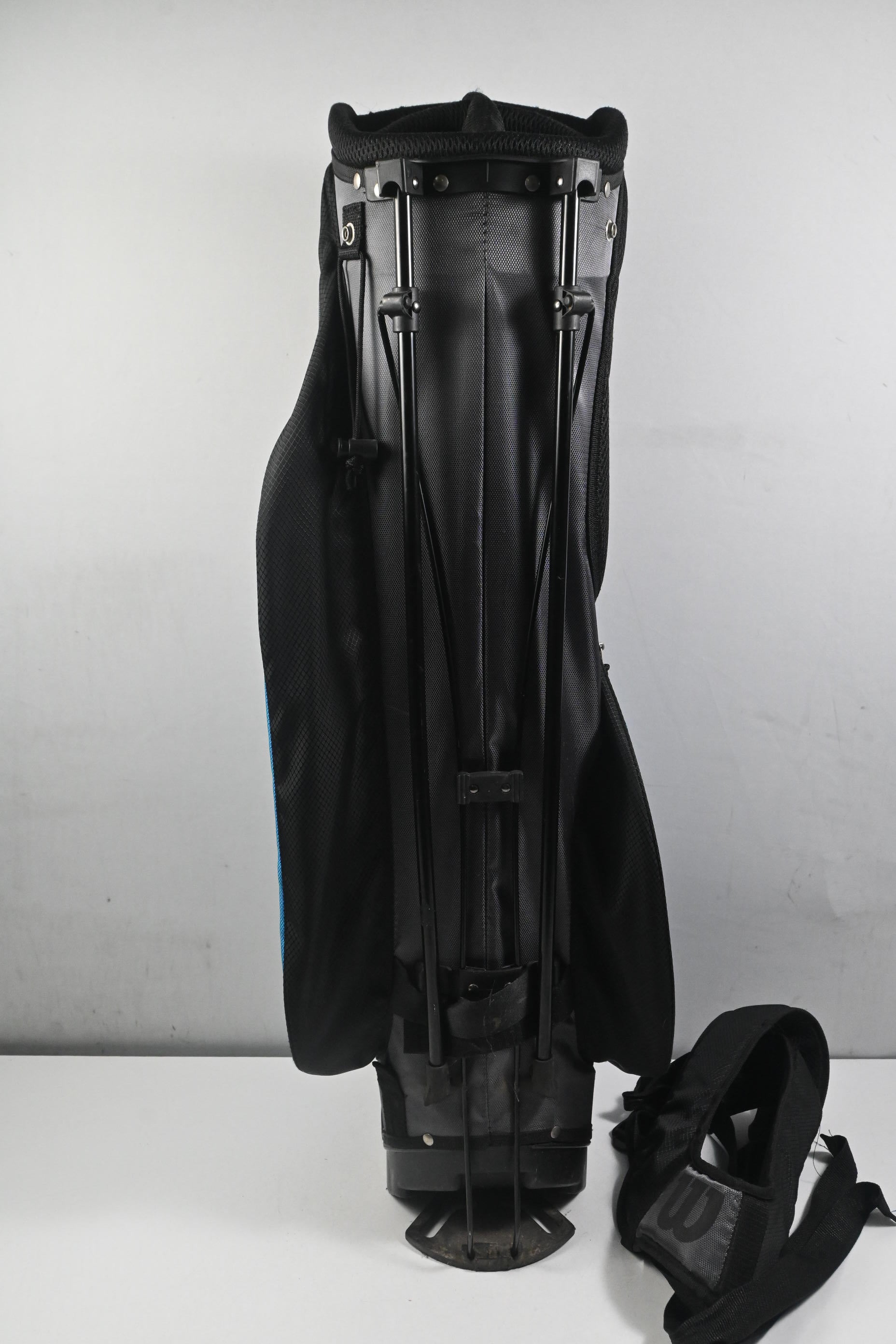 Wilson Stand Bag / 7-Way Divider / Black, Blue & Grey
