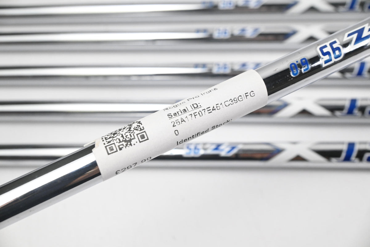 Callaway Rogue Pro Irons / 5-PW / Stiff Flex Project X LZ 95 Shafts