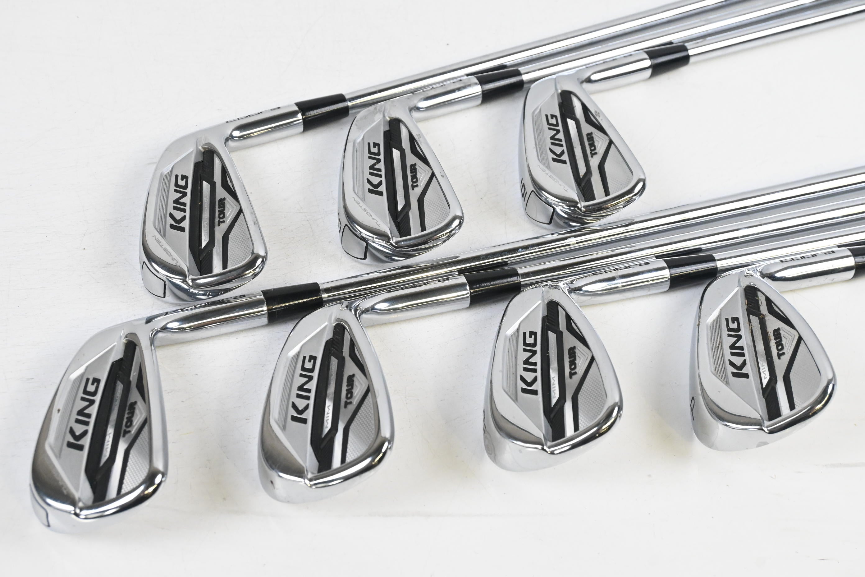 Cobra King Tour 2020 Irons / 4-PW / Regular Flex KBS S-Taper 120 Shafts