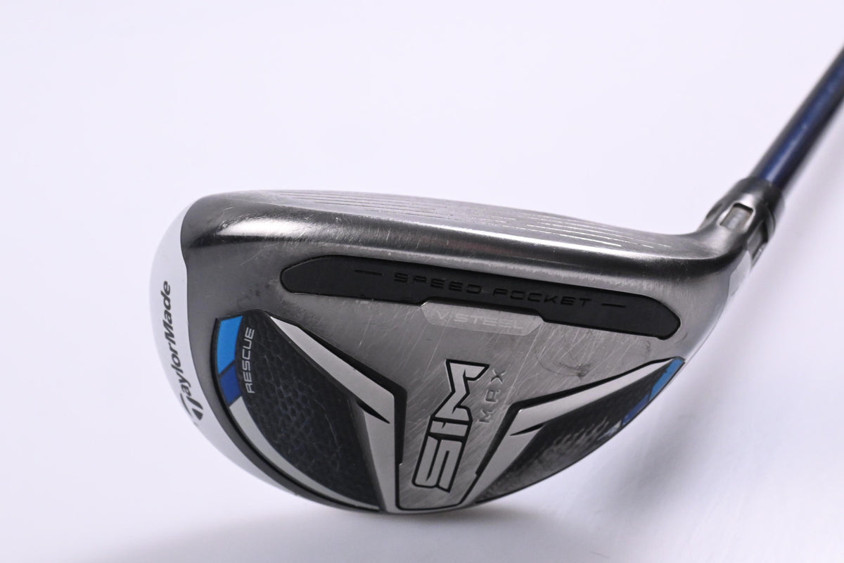 Taylormade SIM Max #4 Hybrid / 22 Degree / Senior Flex Ventus Blue 5 Shaft