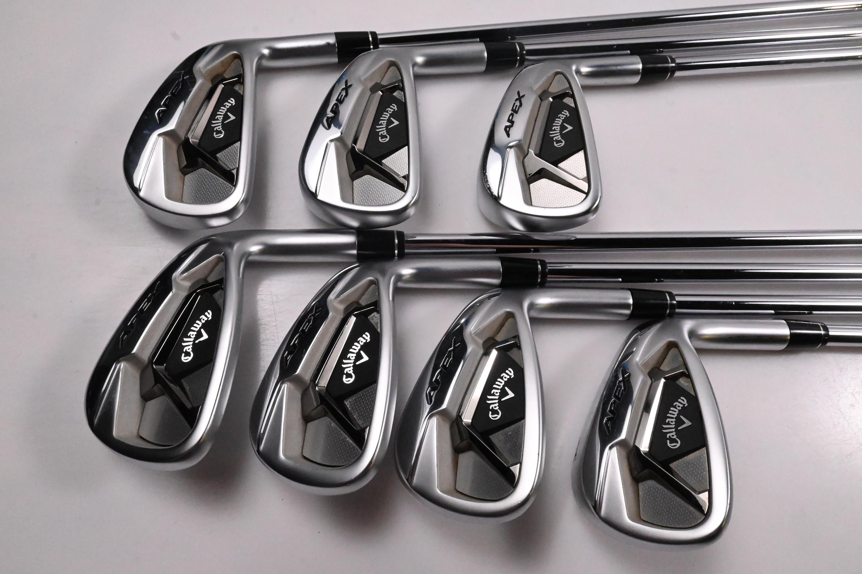 Callaway Apex 21 Irons / 5-PW+AW / Regular Flex True Temper Elevate 95 Shafts