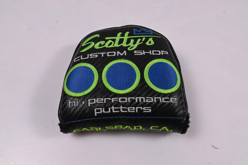 Scotty Cameron 2009 Custom Shop Turbo Putter Headcover / Mallet / Black, Lime