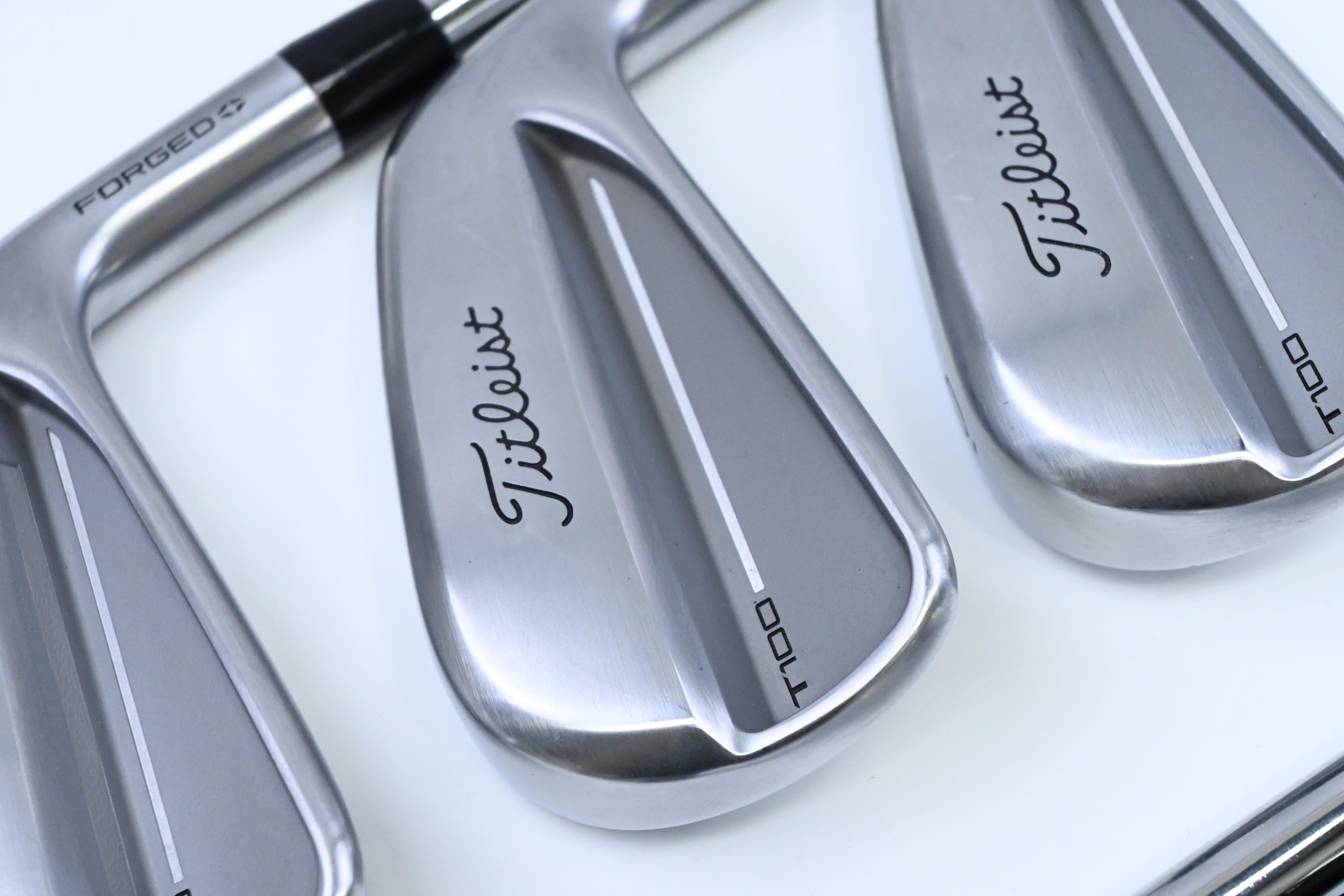 Titleist T100 2025 Irons / 4-PW / Stiff Flex AMT White Shafts