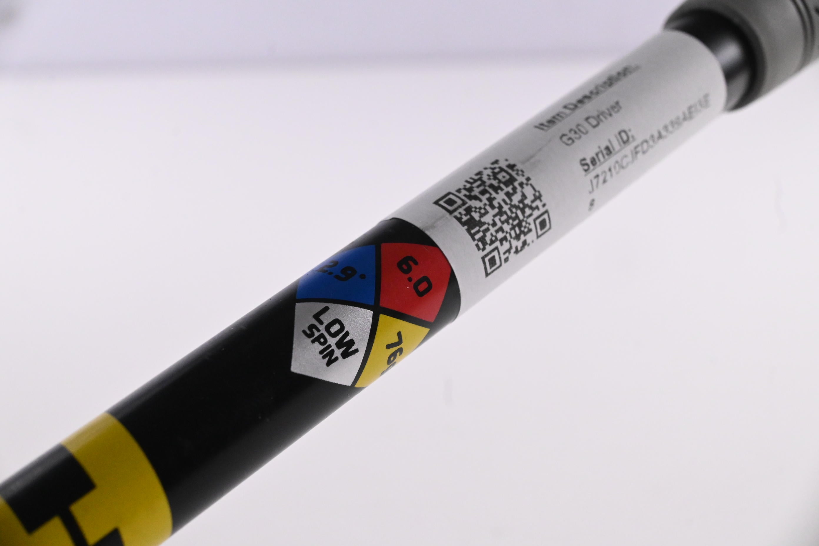 Ping G30 Driver / 10.5 Degree / Stiff Flex HZRDUS Yellow 76 Shaft