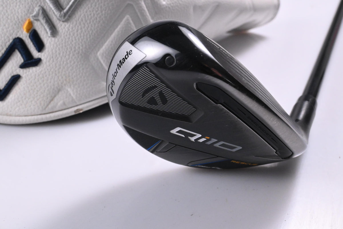Taylormade Qi10 #4 Hybrid / 22 Degree / Regular Flex Ventus TR Blue 6 Shaft