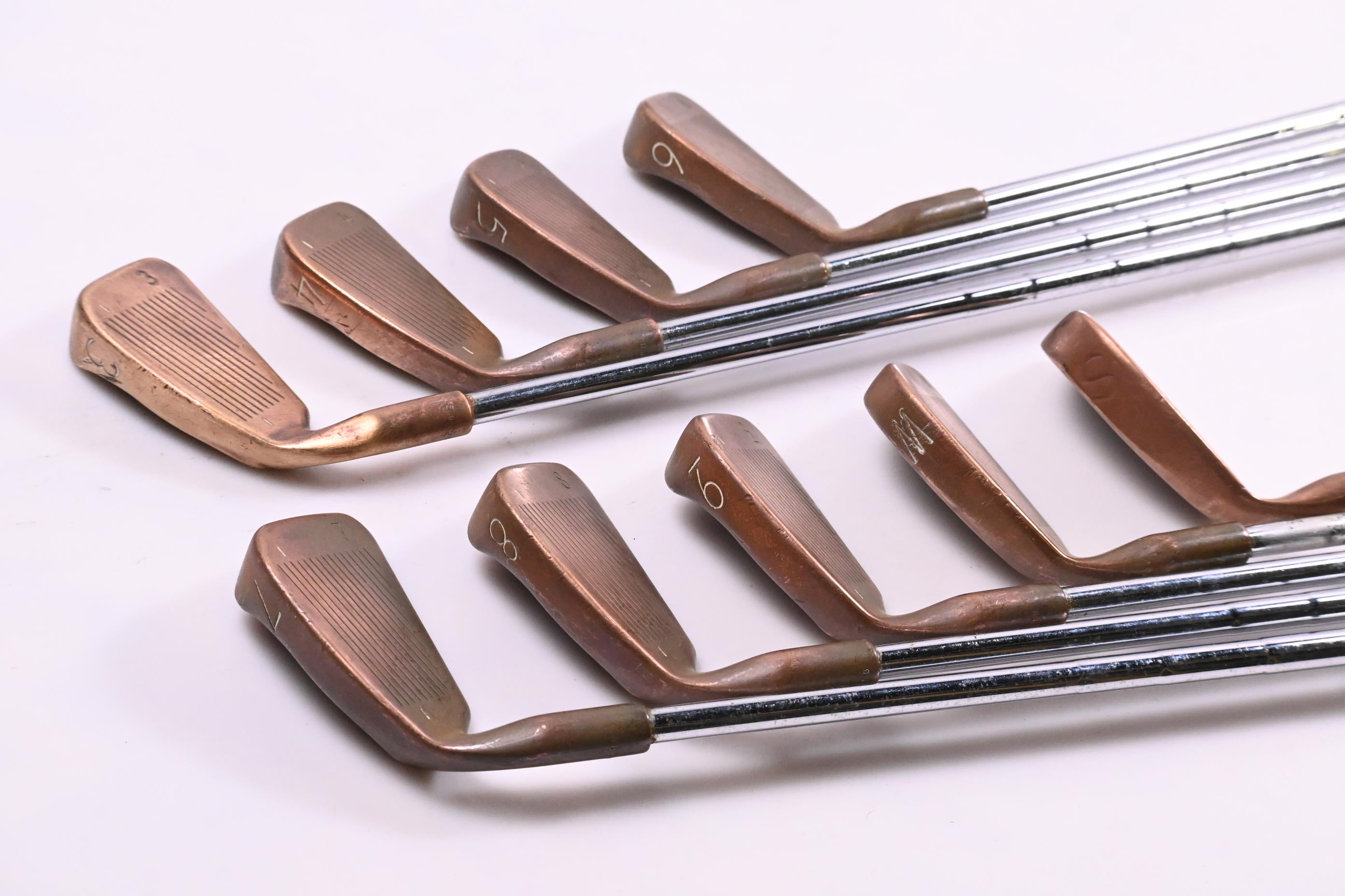 Ping ISI Karsten BeCu Irons / 3-PW+SW / Black Dot / Stiff Flex Ping Z-Z65 Shafts