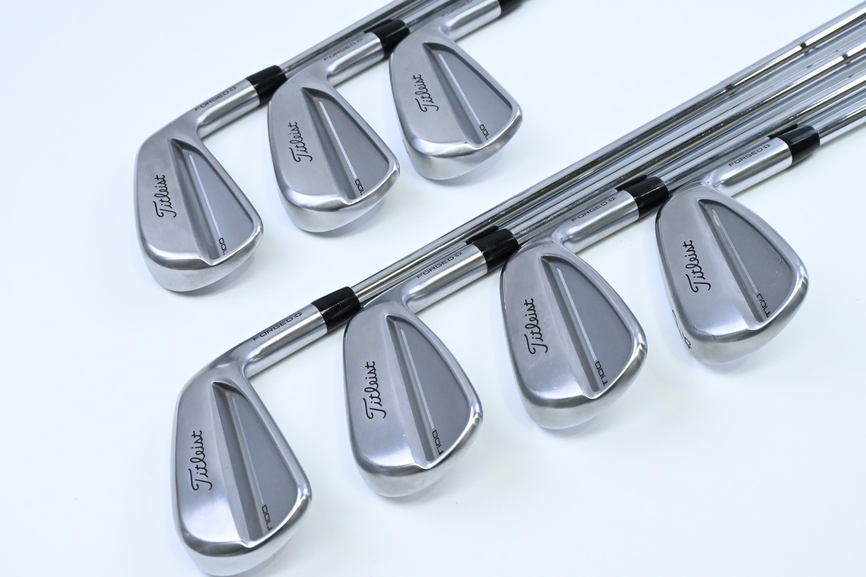 Titleist T100 2025 Irons / 4-PW / Stiff Flex AMT White Shafts