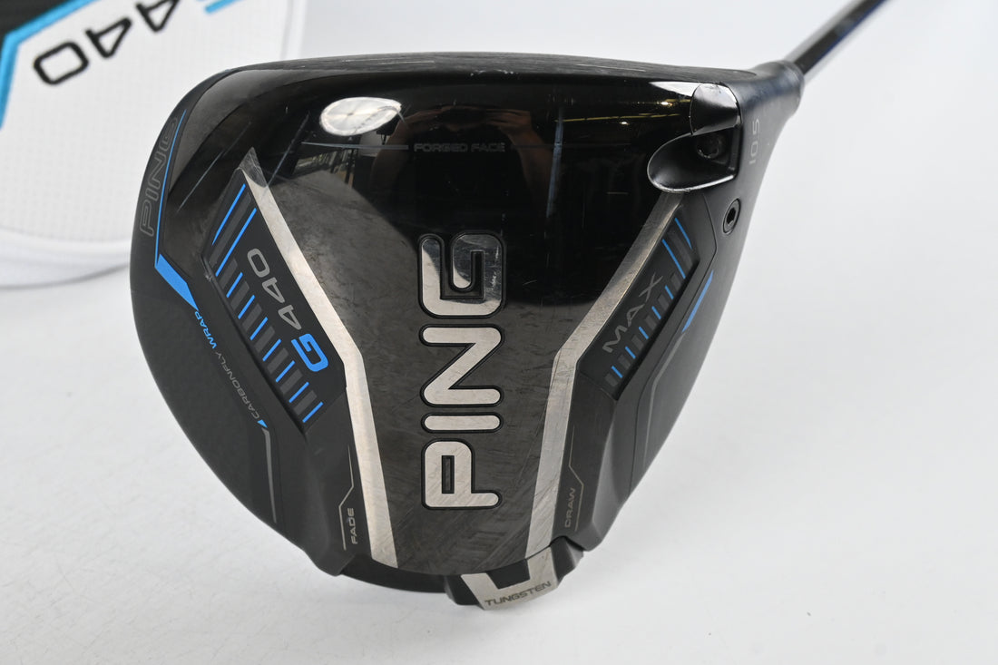 Ping G440 Max Driver / 10.5 Degree / Stiff Flex Ping Tour 2.0 Chrome 65 Shaft