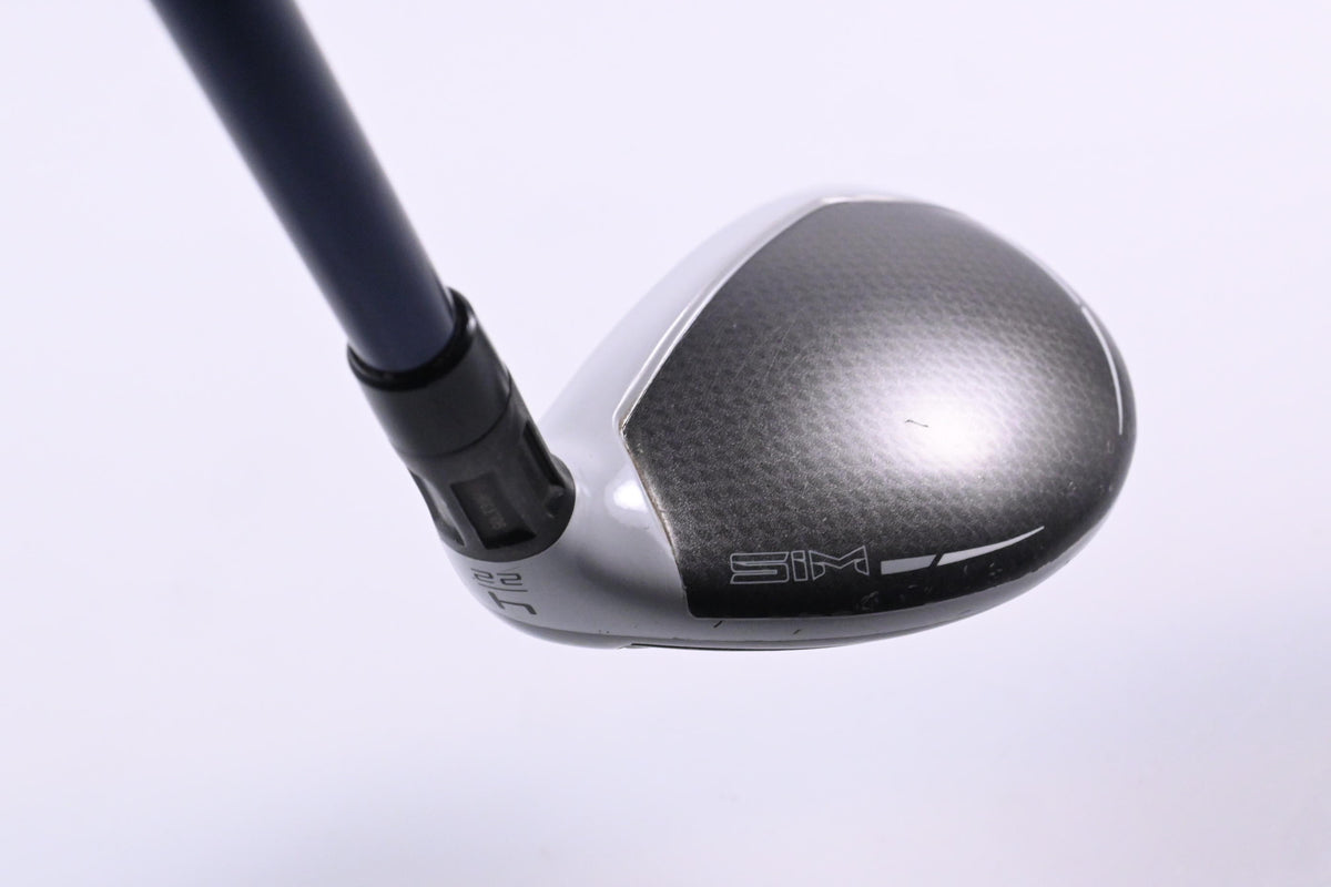 Taylormade SIM Max #4 Hybrid / 22 Degree / Senior Flex Ventus Blue 5 Shaft