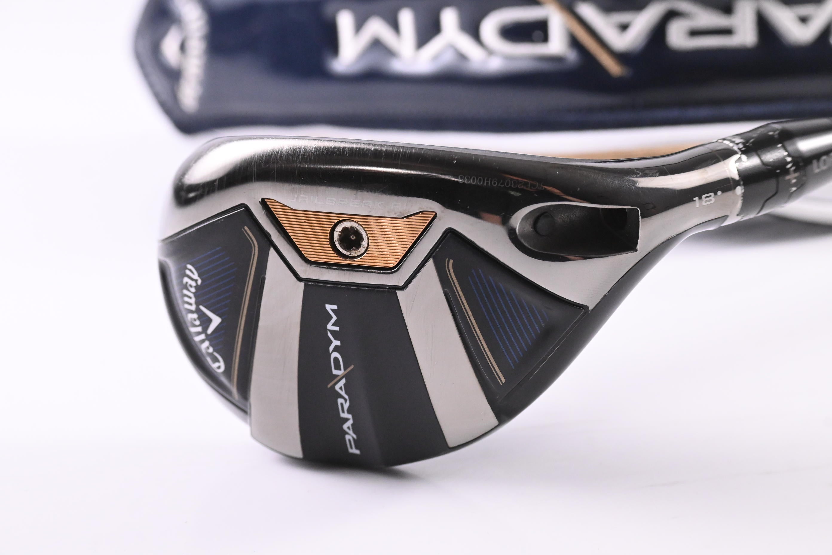 Callaway Paradym #3 Hybrid / 18 Degree / Stiff Flex Tensei AV White 85 Shaft