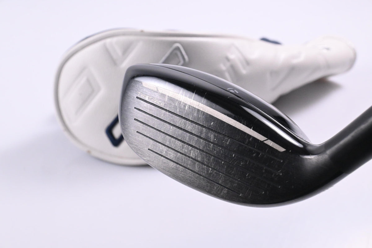 Taylormade Qi10 #4 Hybrid / 22 Degree / Regular Flex Ventus TR Blue 6 Shaft