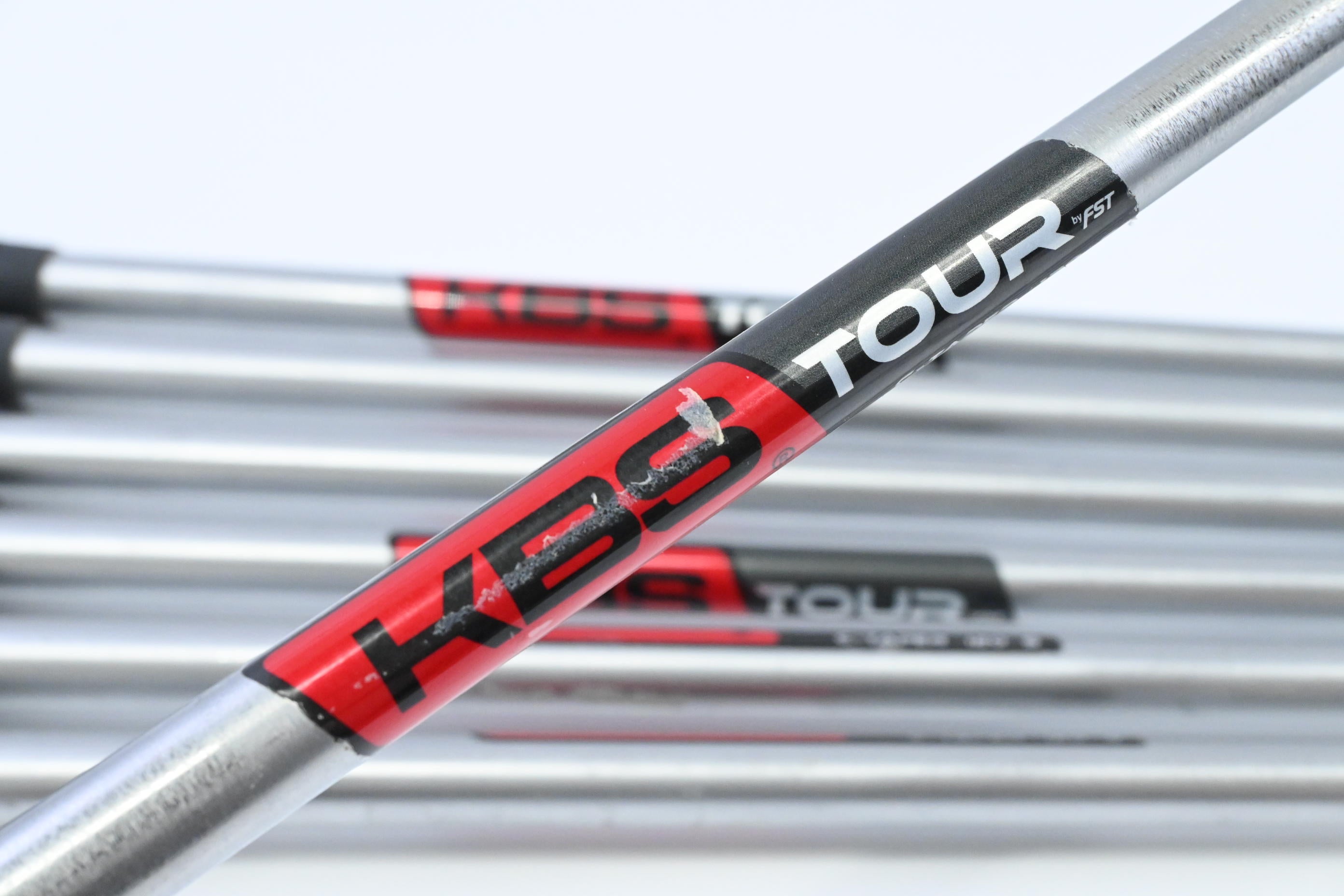 KBS Tour C-Taper 120 Iron Shafts / Stiff Flex / Set Of 7 / .370" Tip