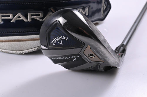 Callaway Paradym X #4 Hybrid / 21 Degree / Regular Flex Hzrdus Gen4 Silver 65