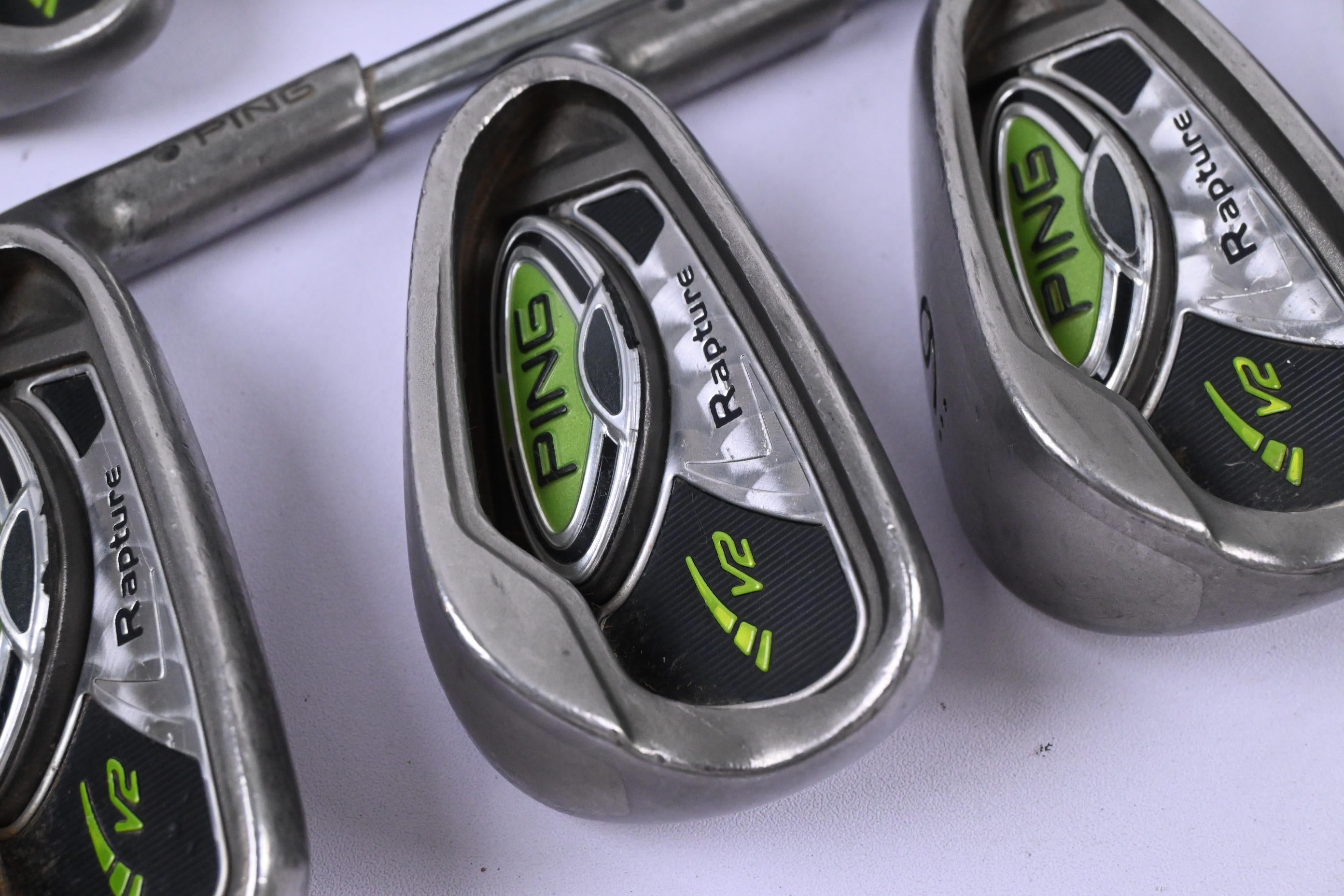 Ping Rapture V2 Irons / 3-PW / Black Dot / Regular Flex Ping AWT Shafts
