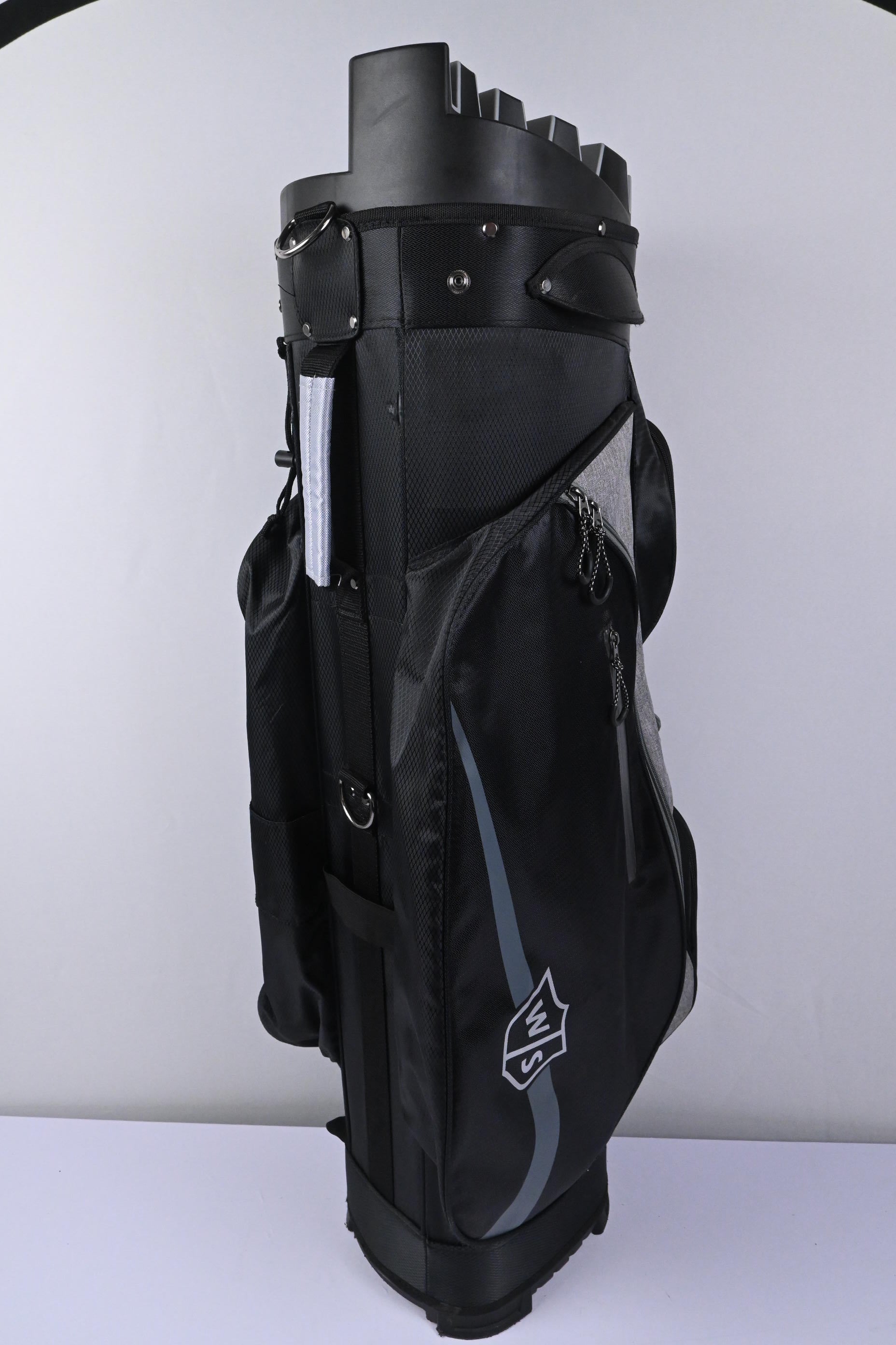 Wilson Staff iLock Cart Bag / 15-Way Divider / Black & Grey