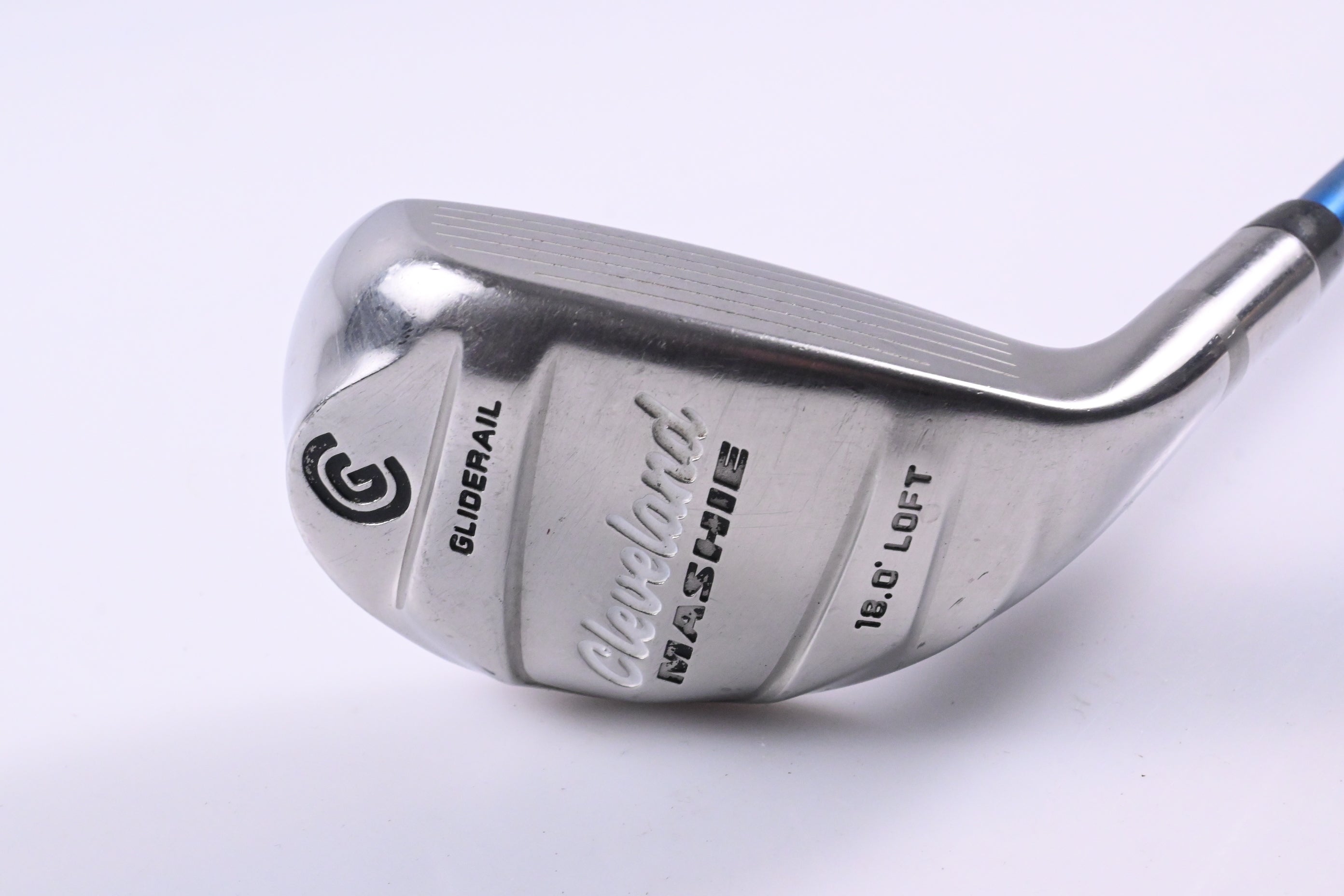 Cleveland Mashie #2 Hybrid / 18 Degree / Stiff Flex Graphite Design Aura 75 Shaft