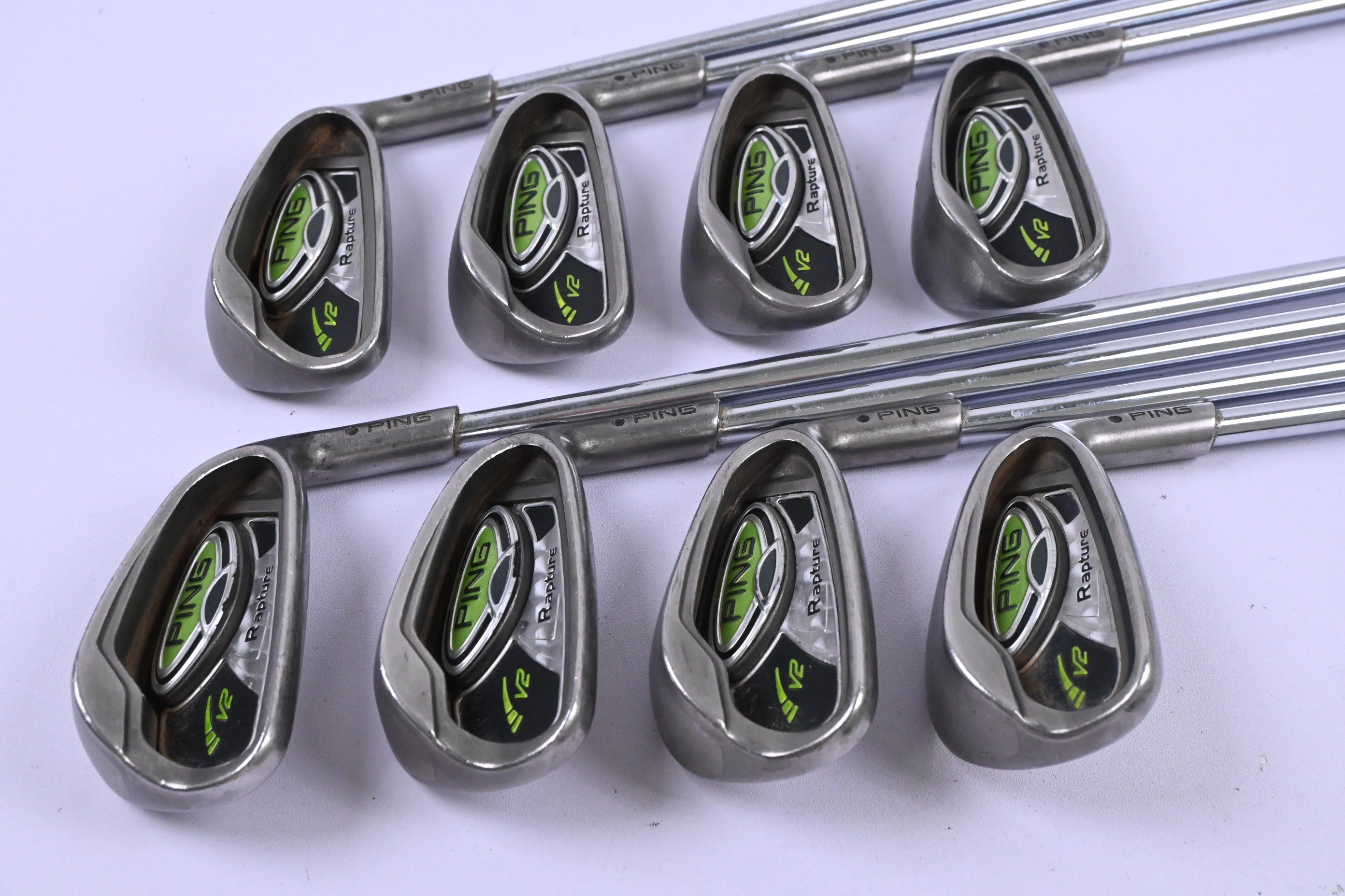 Ping Rapture V2 Irons / 3-PW / Black Dot / Regular Flex Ping AWT Shafts