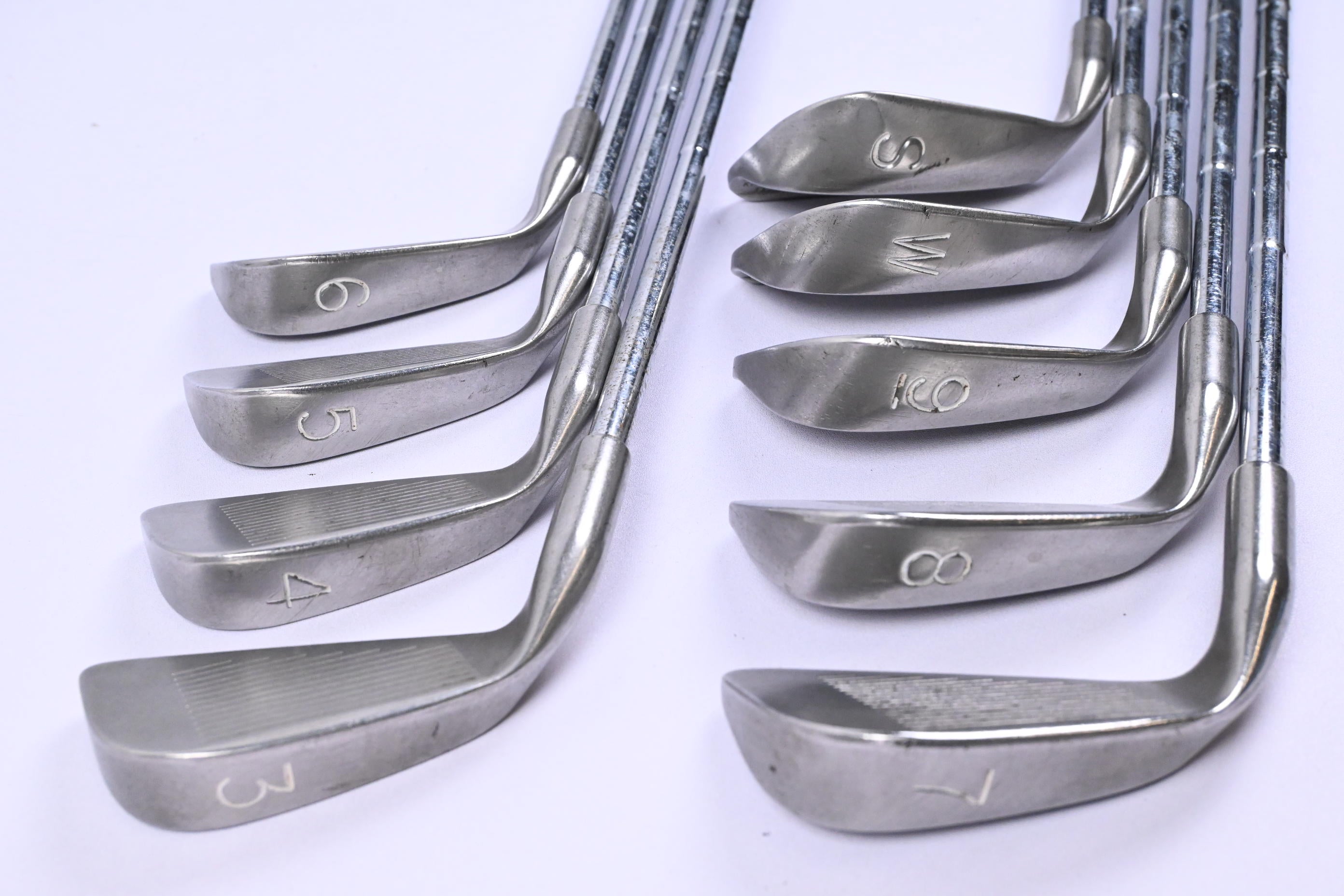 Ping Karsten III Irons / 3-PW+SW / Black Dot / Stiff Flex Ping Karsten Shafts