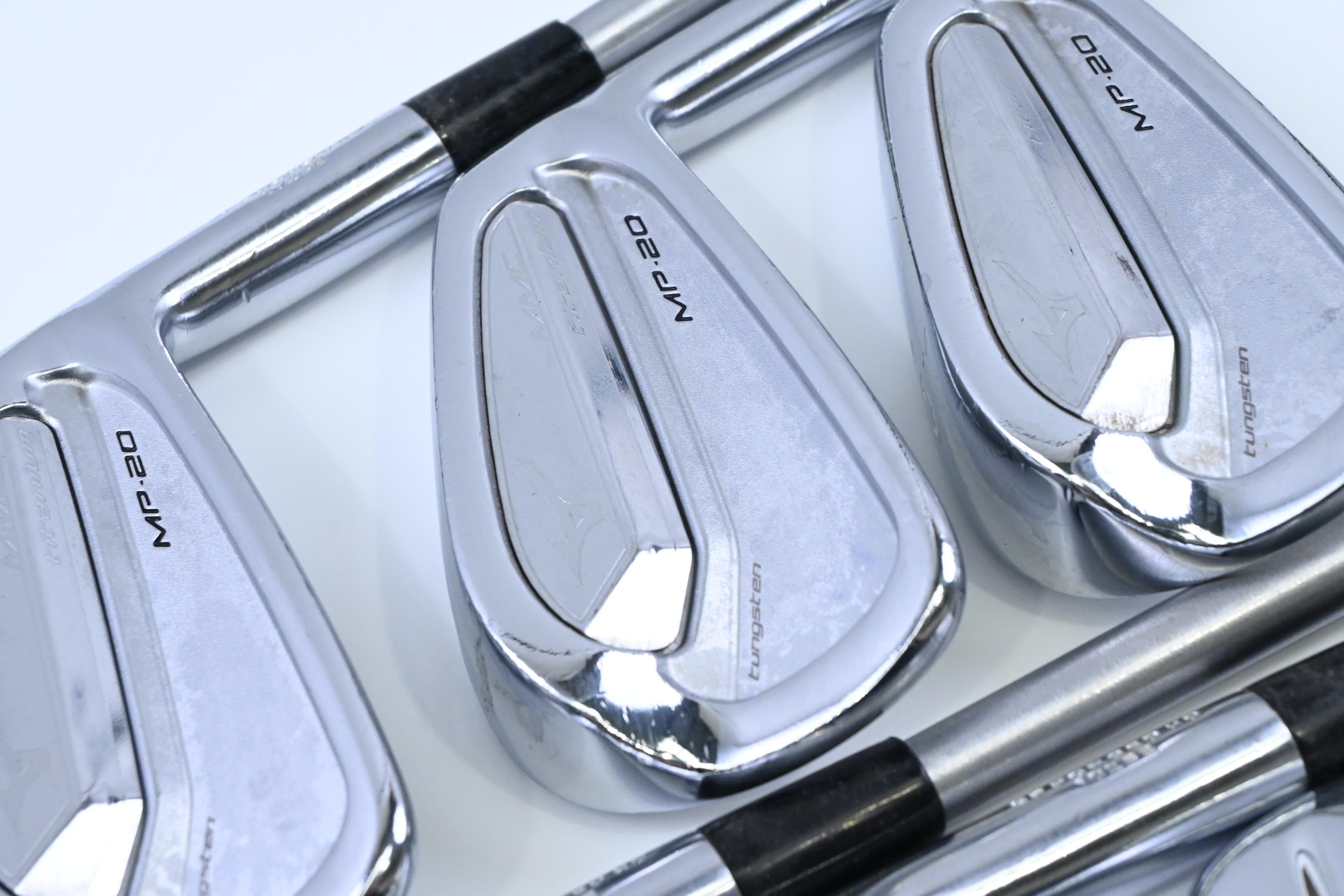 Mizuno MP-20 Blade Irons / 4- 9 / X-Flex KBS Tour C-Taper 130 Shafts