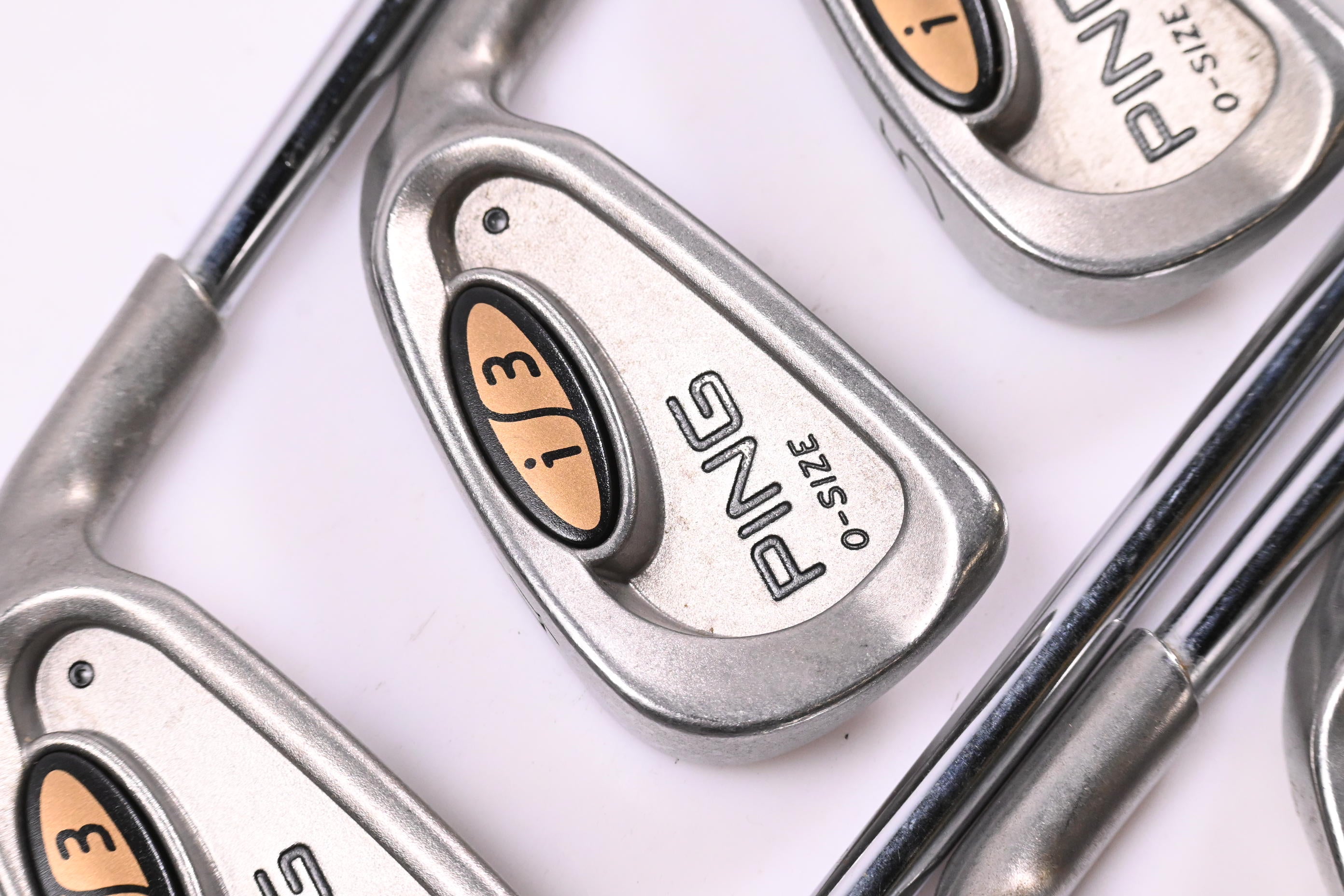 Ping i3 O-Size Irons / 3-PW+SW / Regular Flex Ping JZ Cushin Shafts
