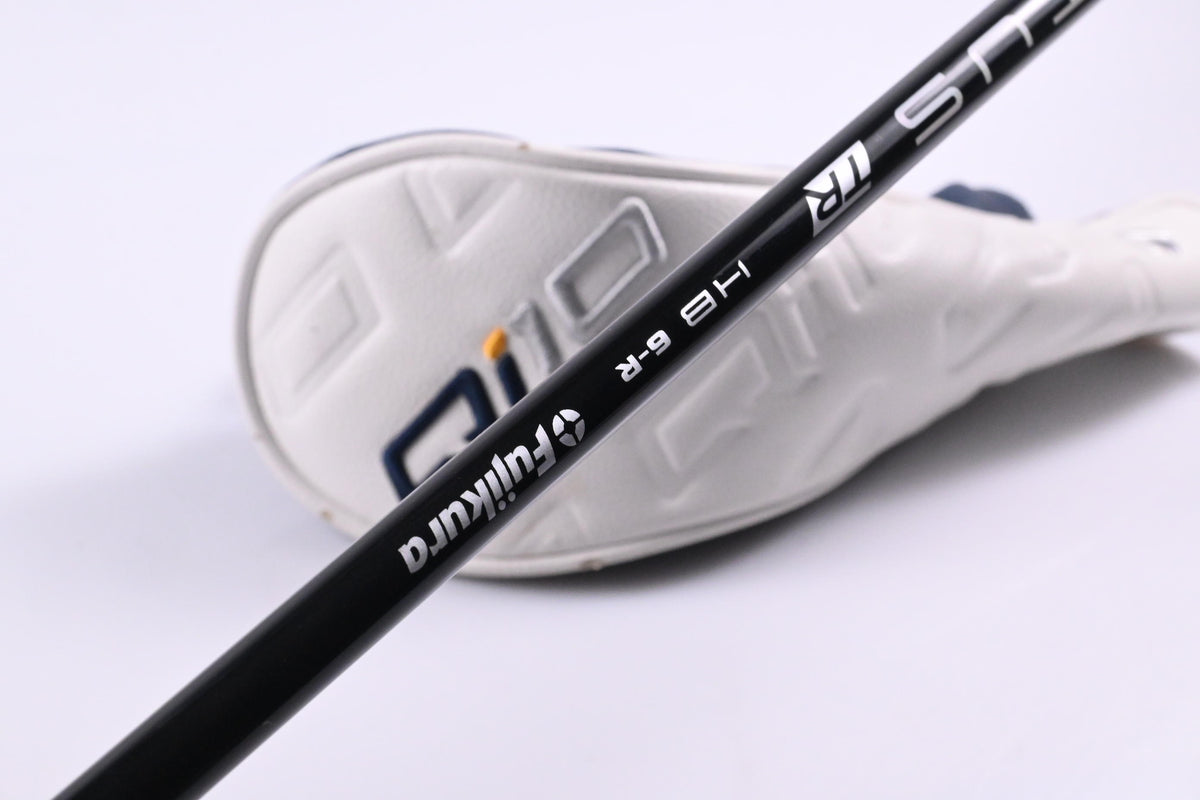 Taylormade Qi10 #4 Hybrid / 22 Degree / Regular Flex Ventus TR Blue 6 Shaft