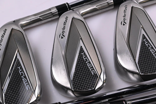 Taylormade Stealth Irons / 5-PW+GW / Stiff Flex Elevate ETS 95 Shafts