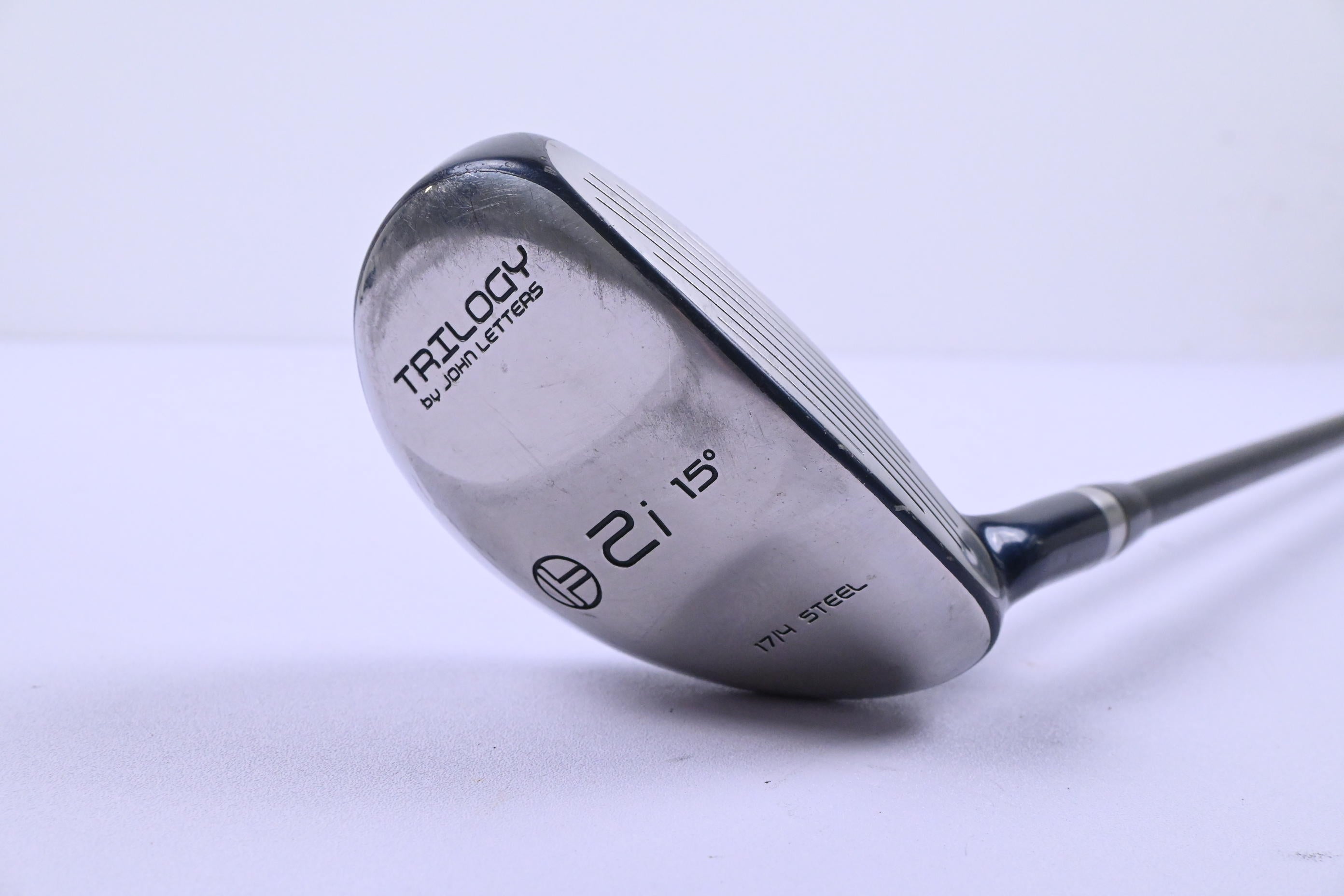 John Letters Trilogy #2 Iron / 15 Degree / Stiff Flex John Letters Shaft