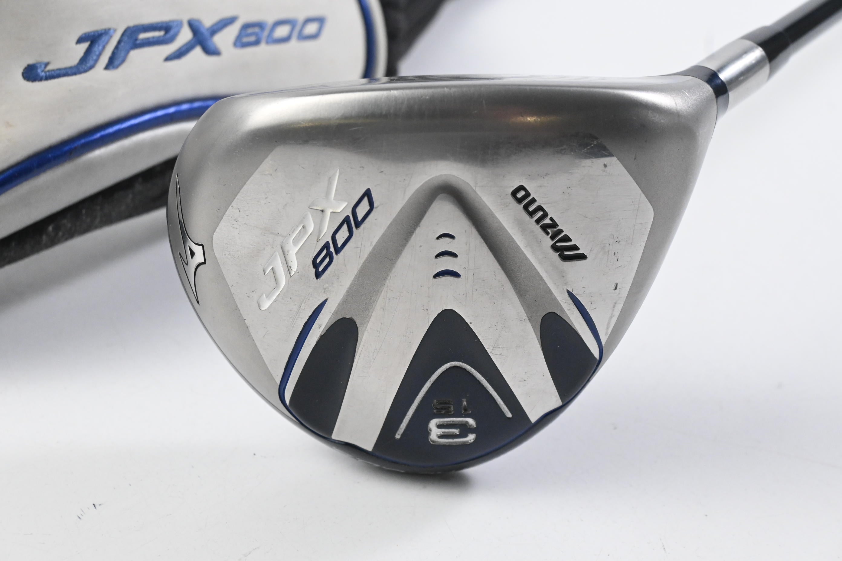 Mizuno JPX 800 #3 Wood / 15 Degree / Stiff Flex Mizuno Exsar FS5 65 Shaft