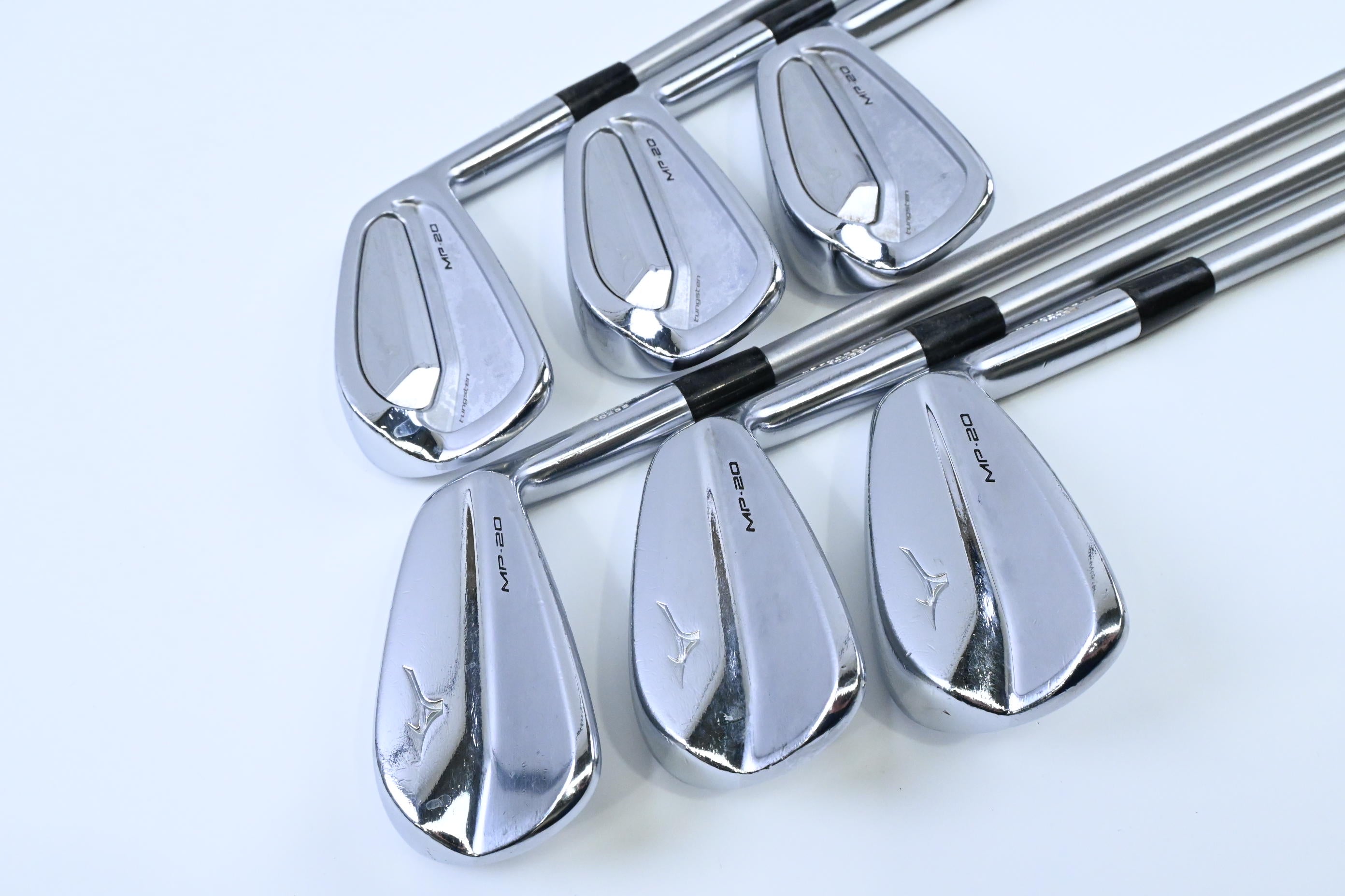 Mizuno MP-20 Blade Irons / 4- 9 / X-Flex KBS Tour C-Taper 130 Shafts