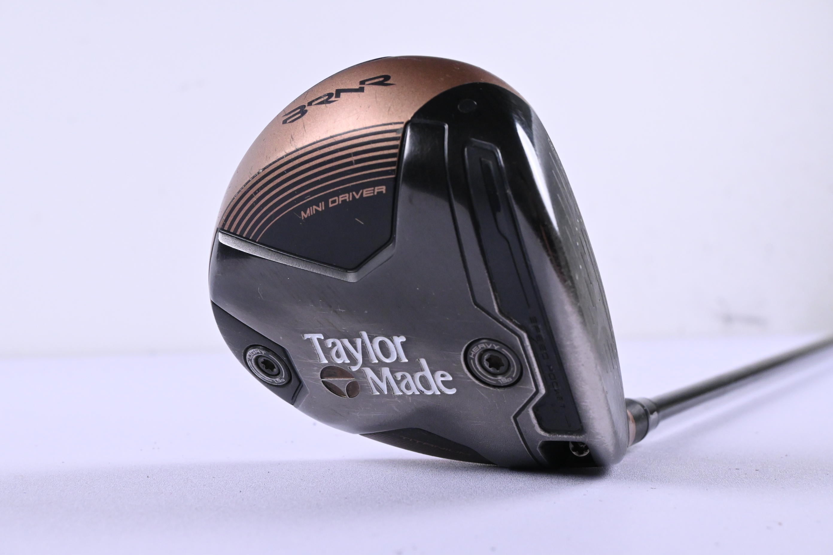 Taylormade BRNR Copper Mini Driver / 13.5 Degree / Stiff Flex Kai'li Red 75