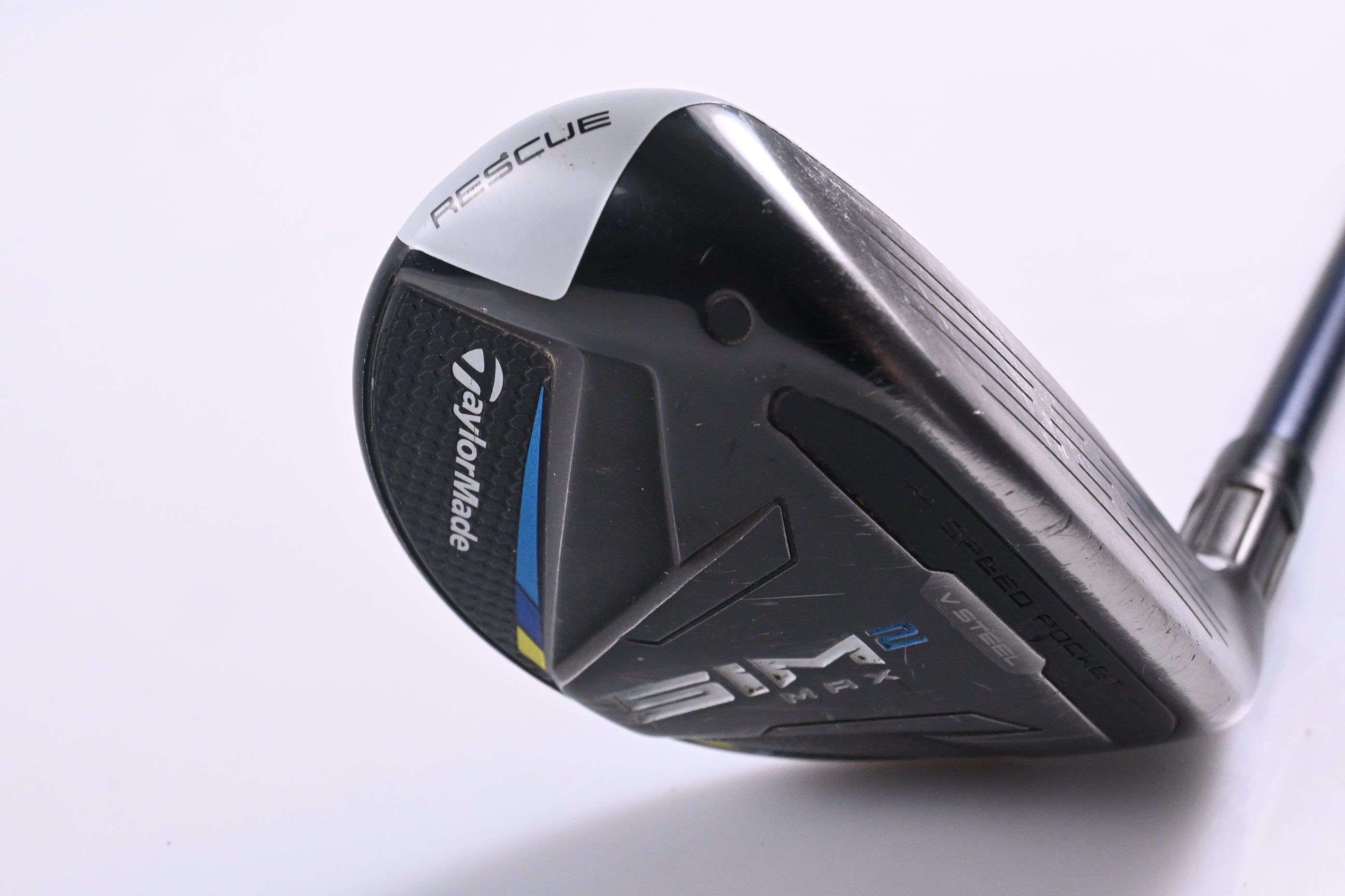 Taylormade SIM2 Max #4 Hybrid / 22 Degree / Stiff Flex Ventus Blue 7 Shaft