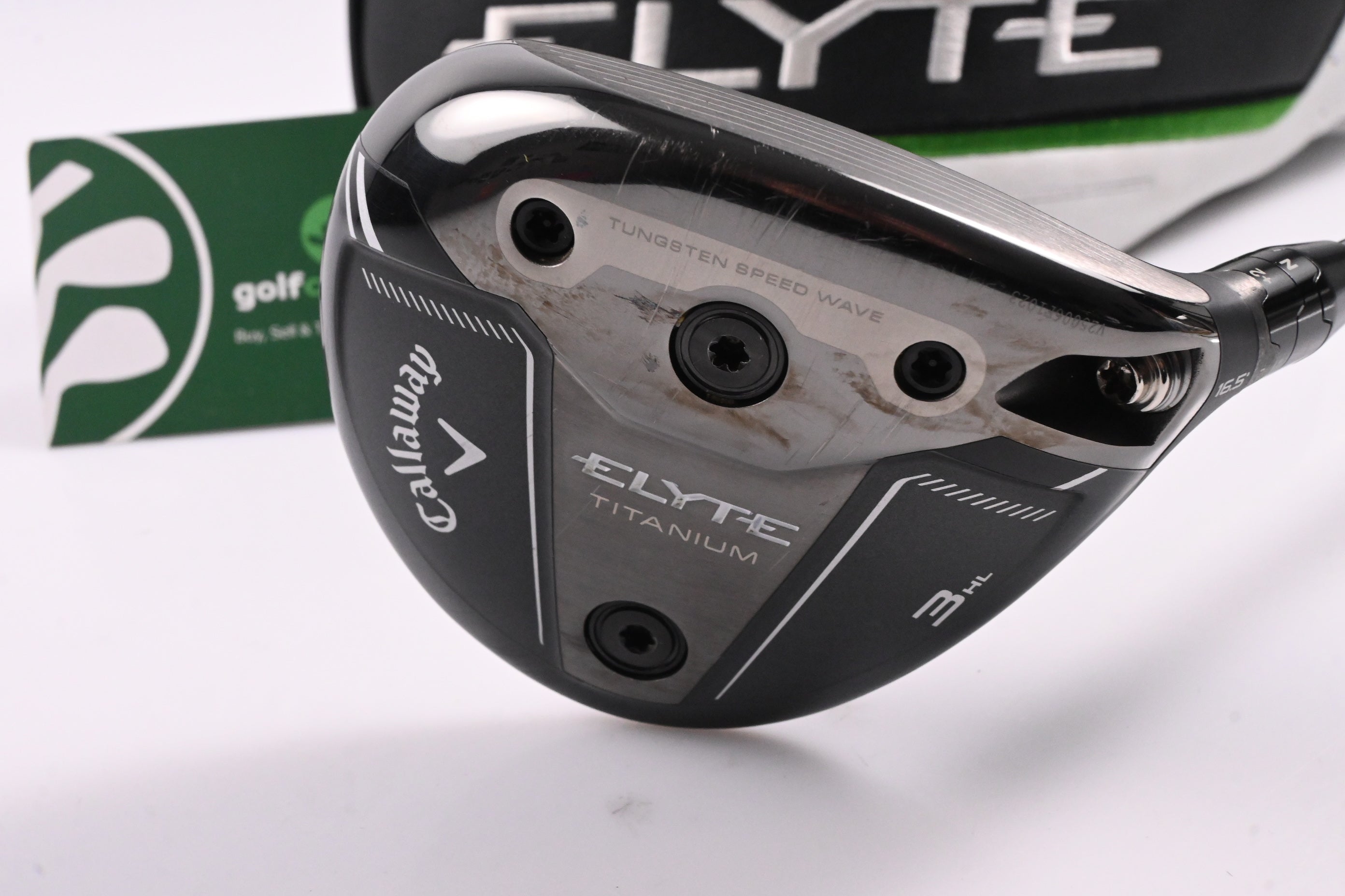 Callaway Elyte Ti #3HL Wood / 16.5 Degree / Regular Flex Denali Charcoal 60