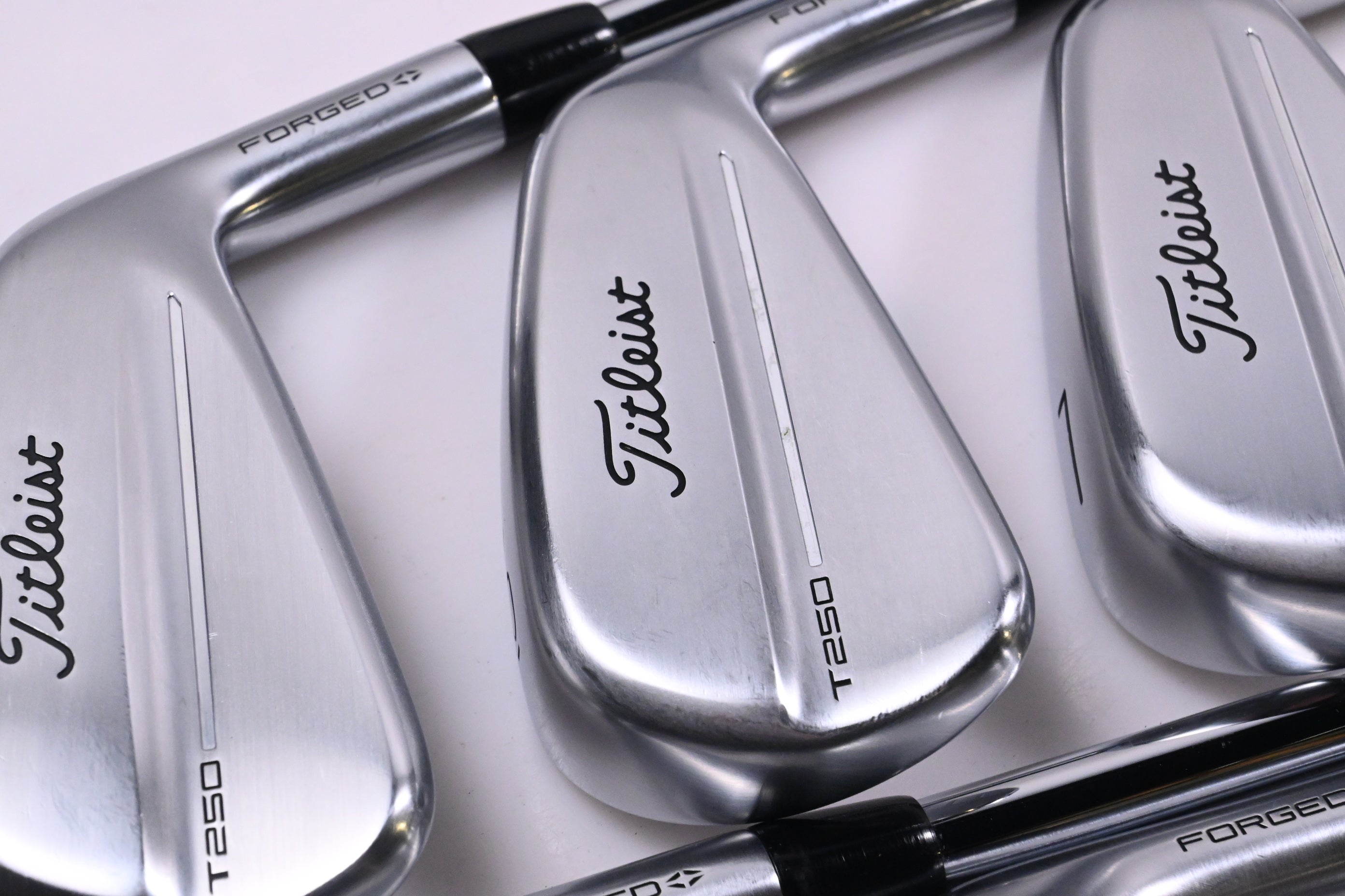 Titleist T250 2025 Irons / 5-PW / Stiff Flex AMT Black Shafts
