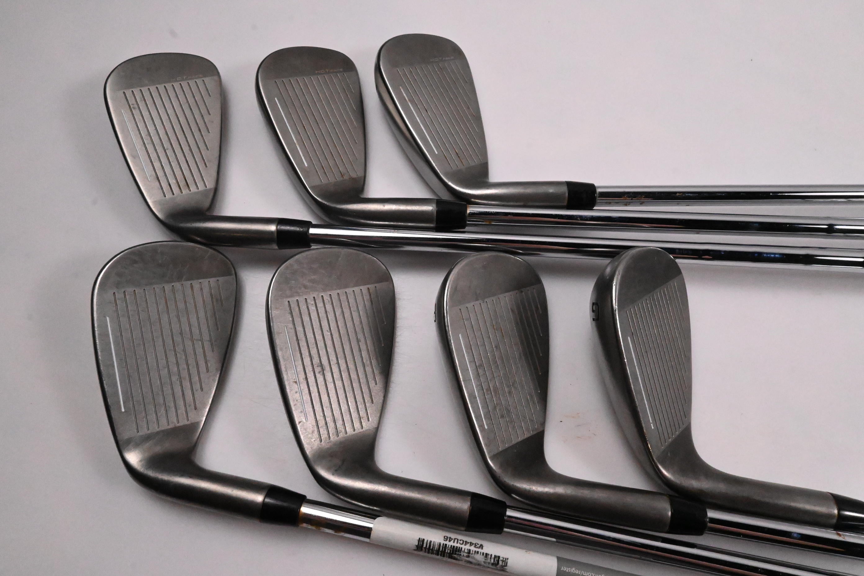 Cobra Darkspeed Irons / 5-PW+GW / Stiff Flex KBS Tour Lite Steel Shafts
